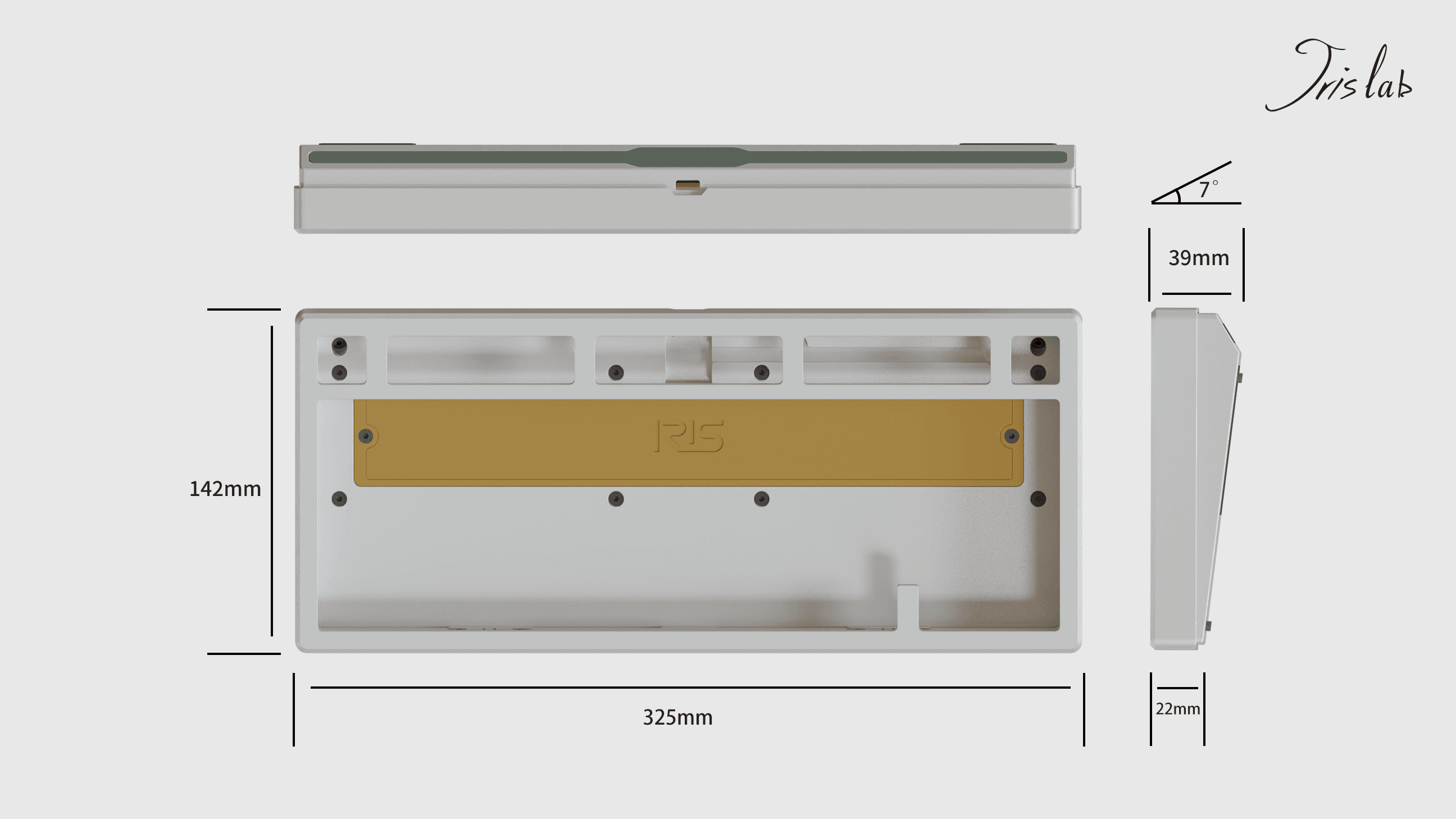 JRIS75-Quick Disassembly&Adjustable Gasket Mount Keyboard GB is live Now image 5