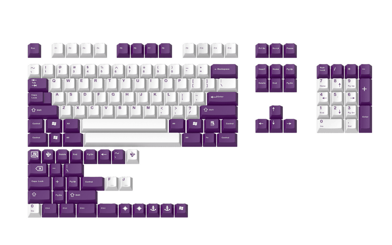 JTK Purple on White (Arrived to zF, Shipping these days)