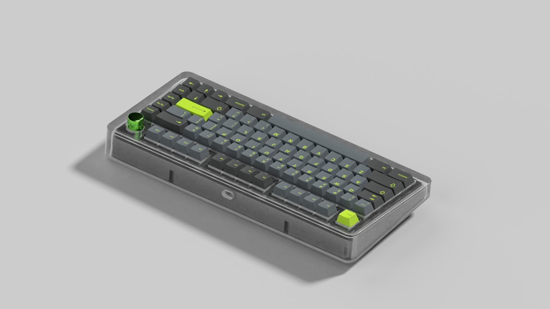 GMK Max Neon - based on all things green and grey image 8
