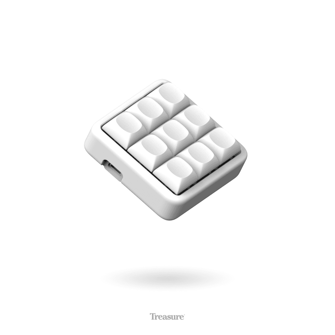 Treasure Type-9 ( Series II ) - Macropad USB-C HotSwap 9 Keys image 3