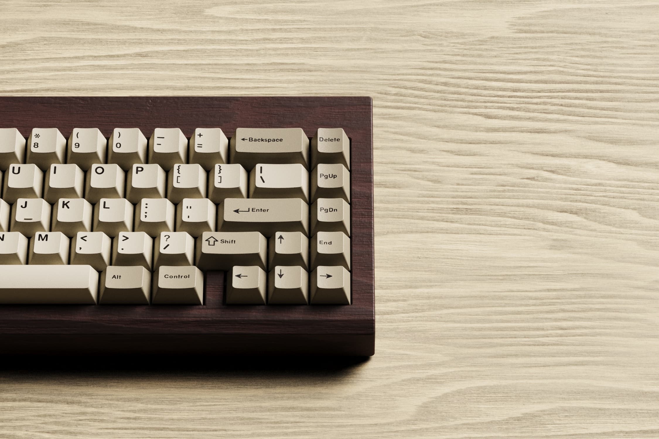gwŷdd65 Wooden Keyboard (GB LIVE!) image 10