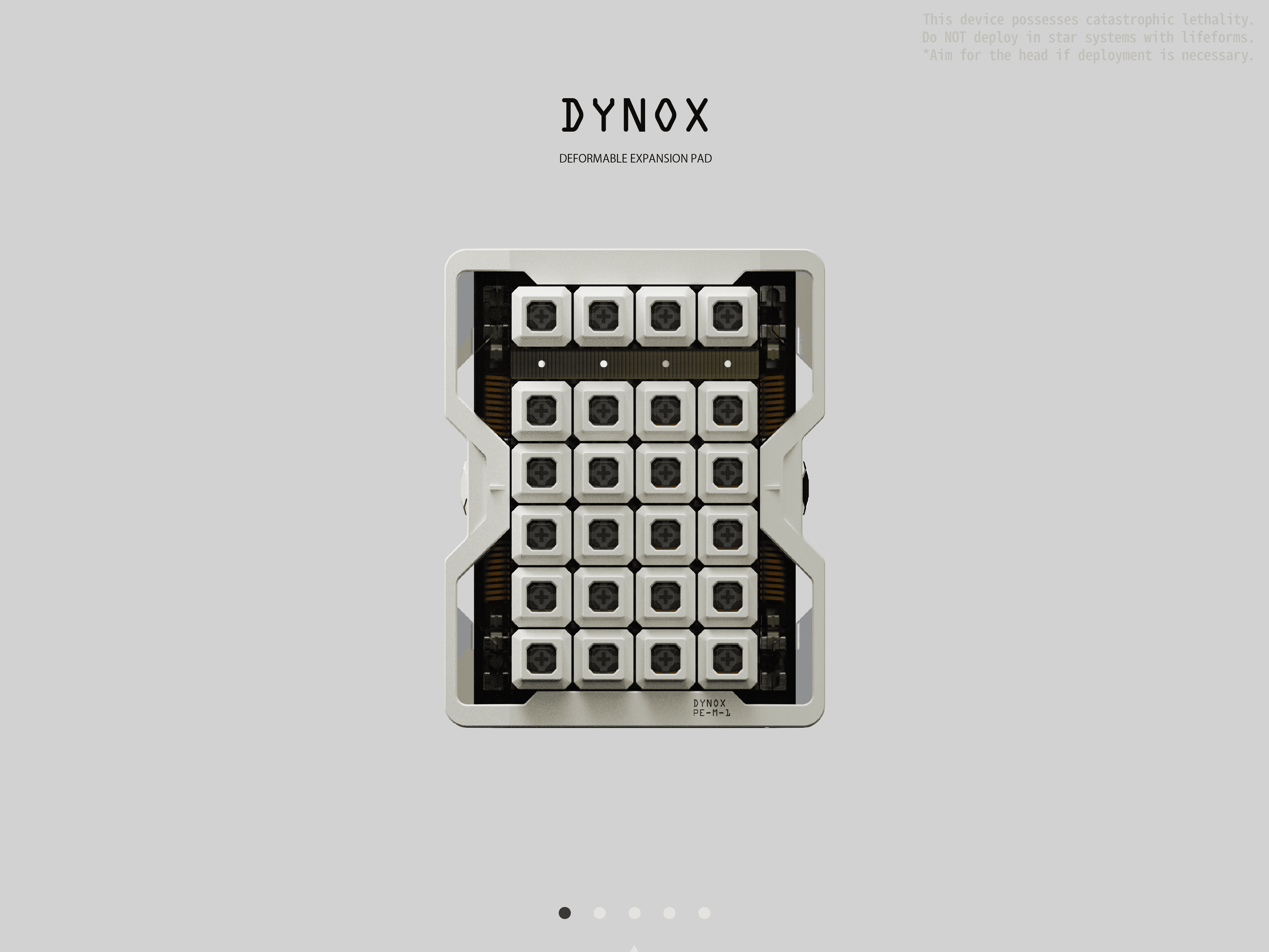 PCP 「DYNOX」Mechanical structure PAD image 2