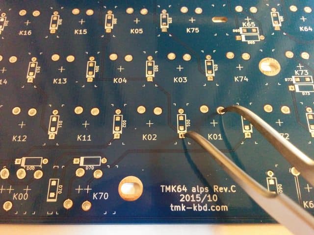 TMK Alps64 - 60% PCB for Alps image 11