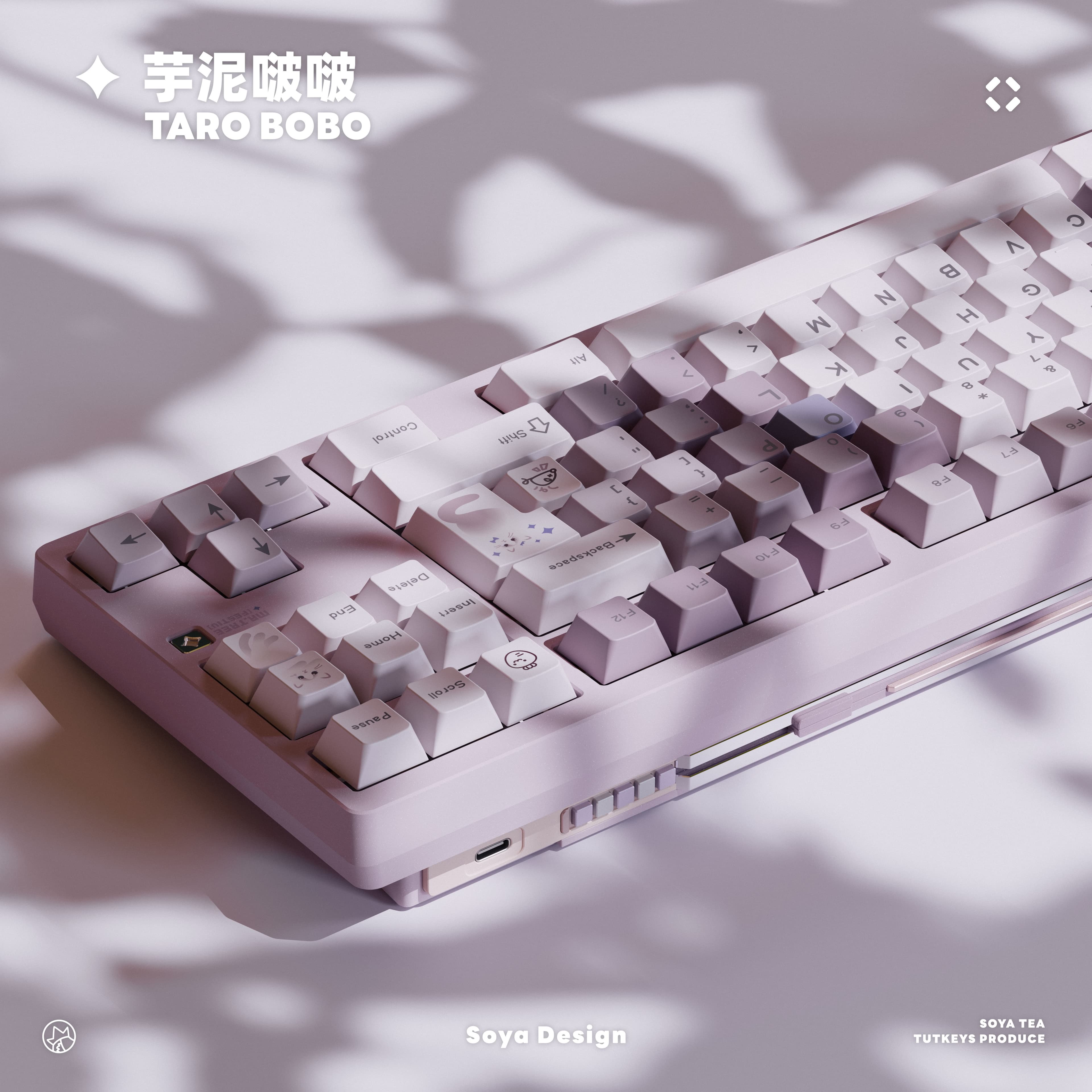 TUTKEYS Taro Bobo Keycaps image 9