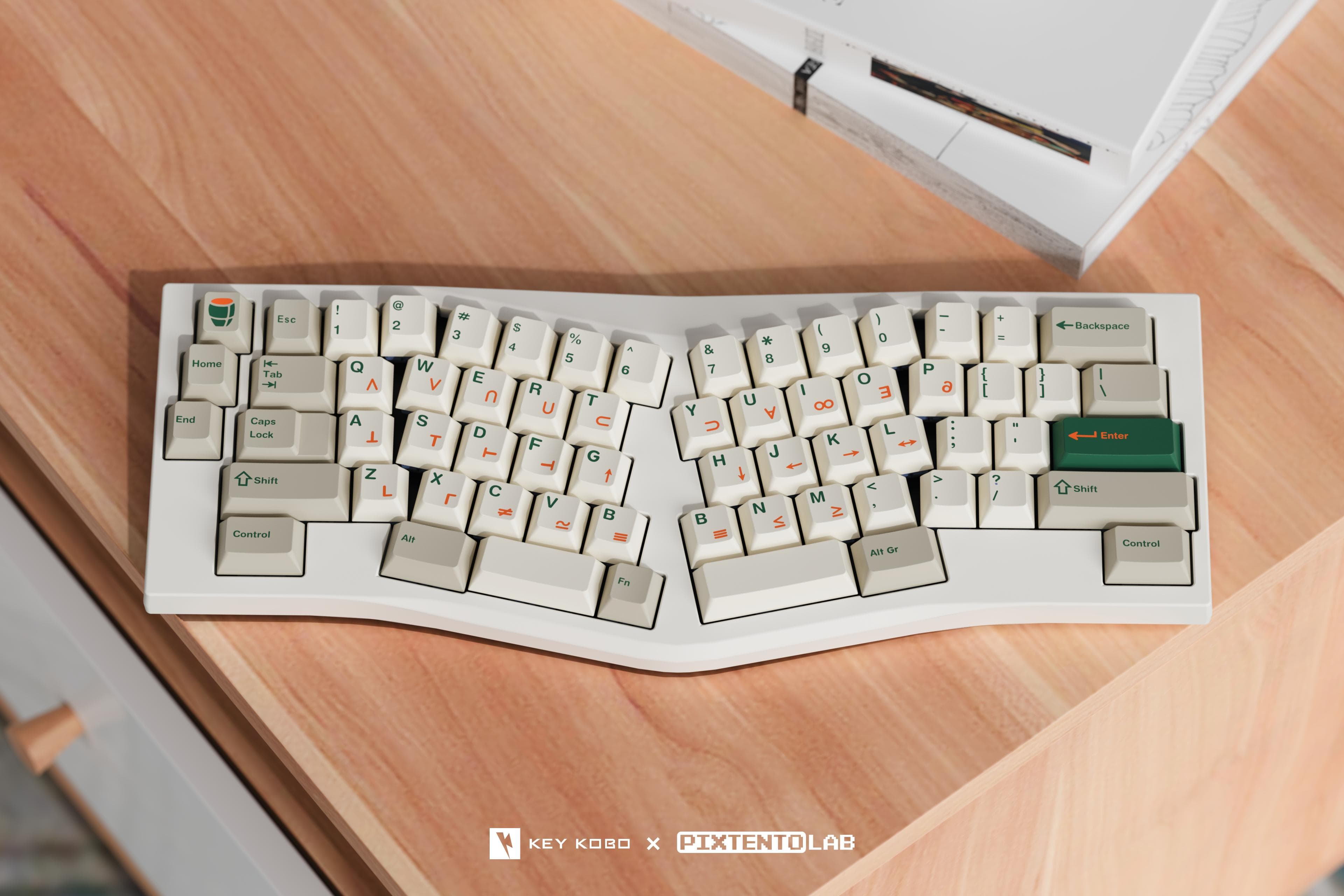 Keykobo RIDDIM — Vintage Terminal-Inspired Keycap Set image 15