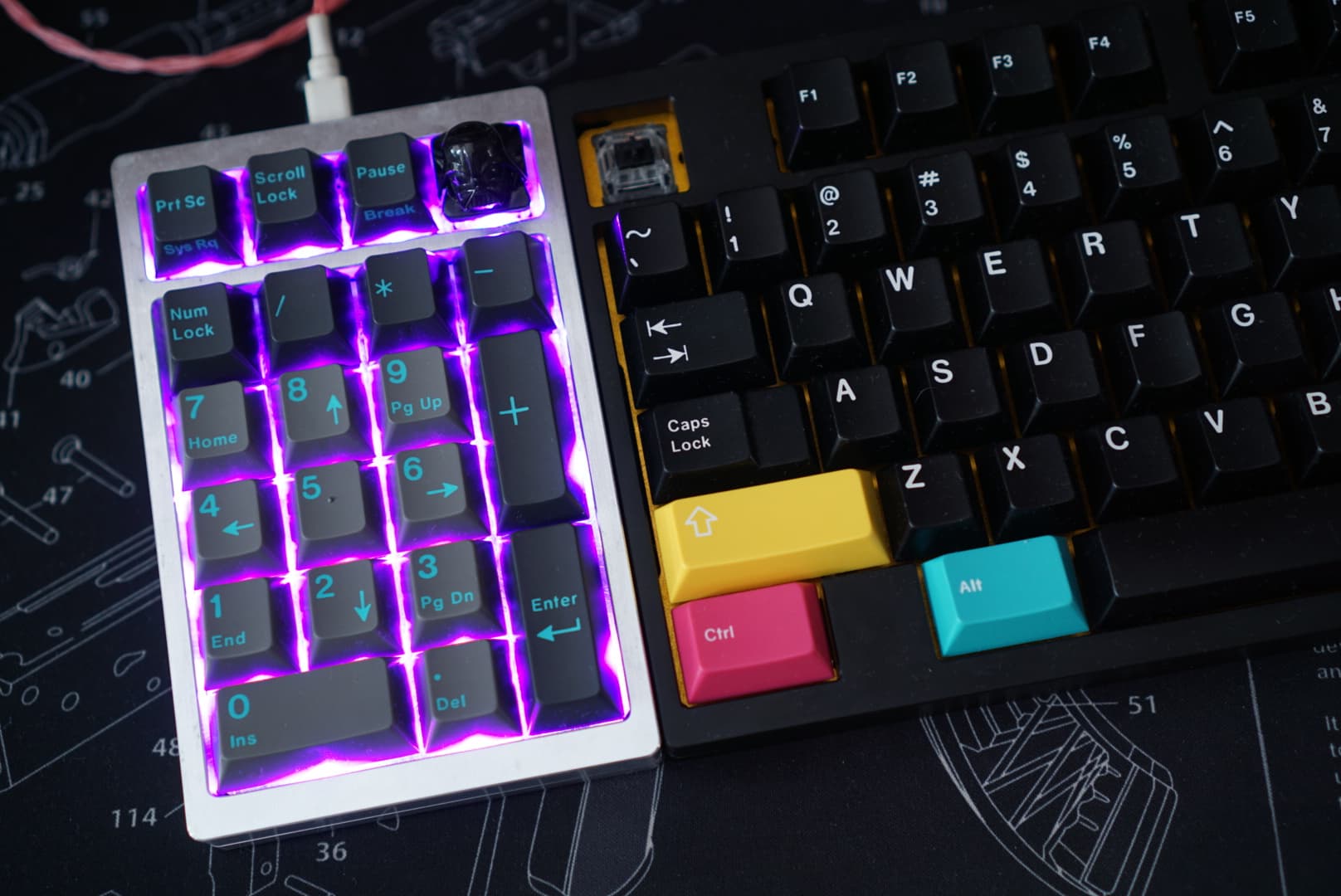 TGR Tris/Tris CE numpad 65% Shipped image 4