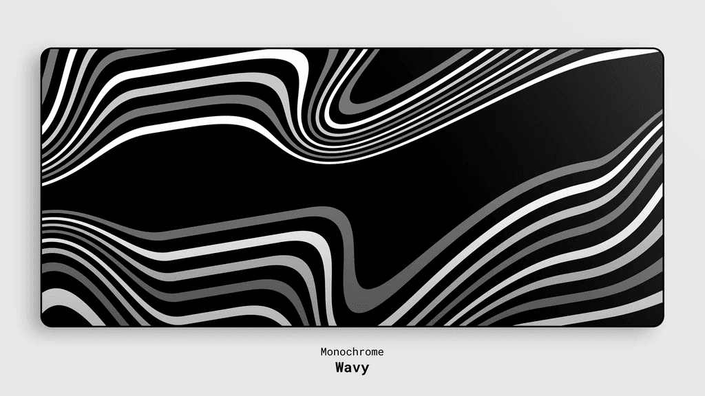 Monochrome Deskmat Series - LIVE! image 2