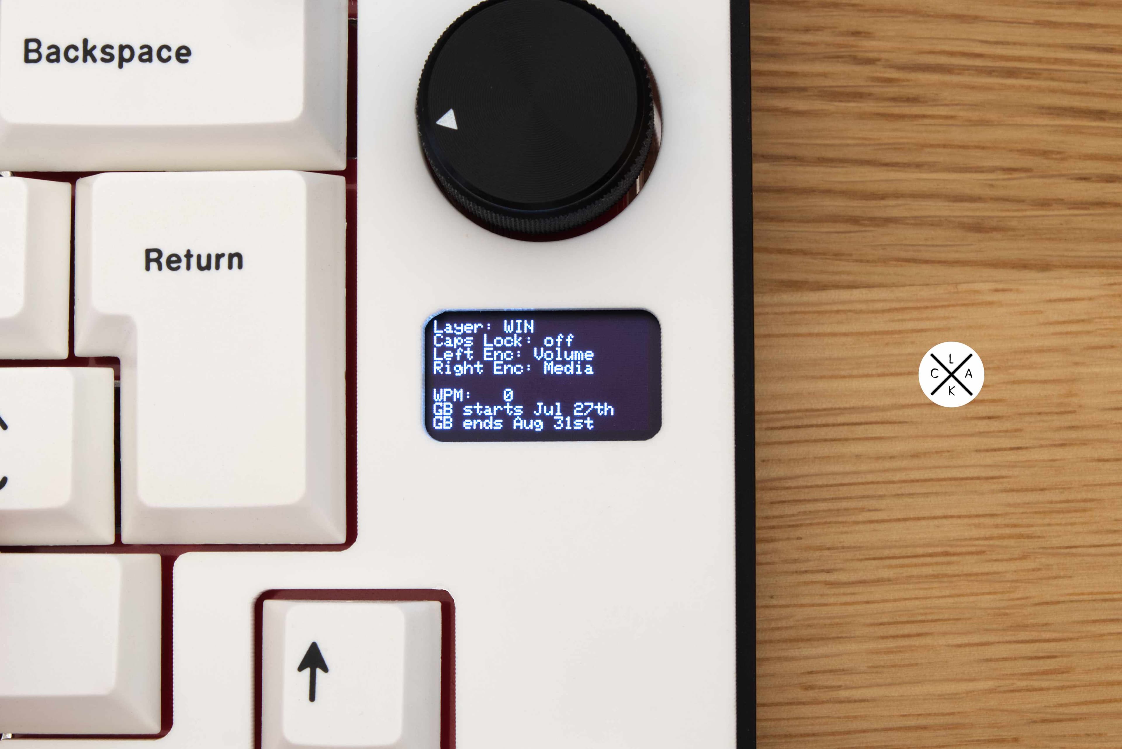 ClackX Alpha - a 65% acrylic-based keyboard (GB ended) image 17