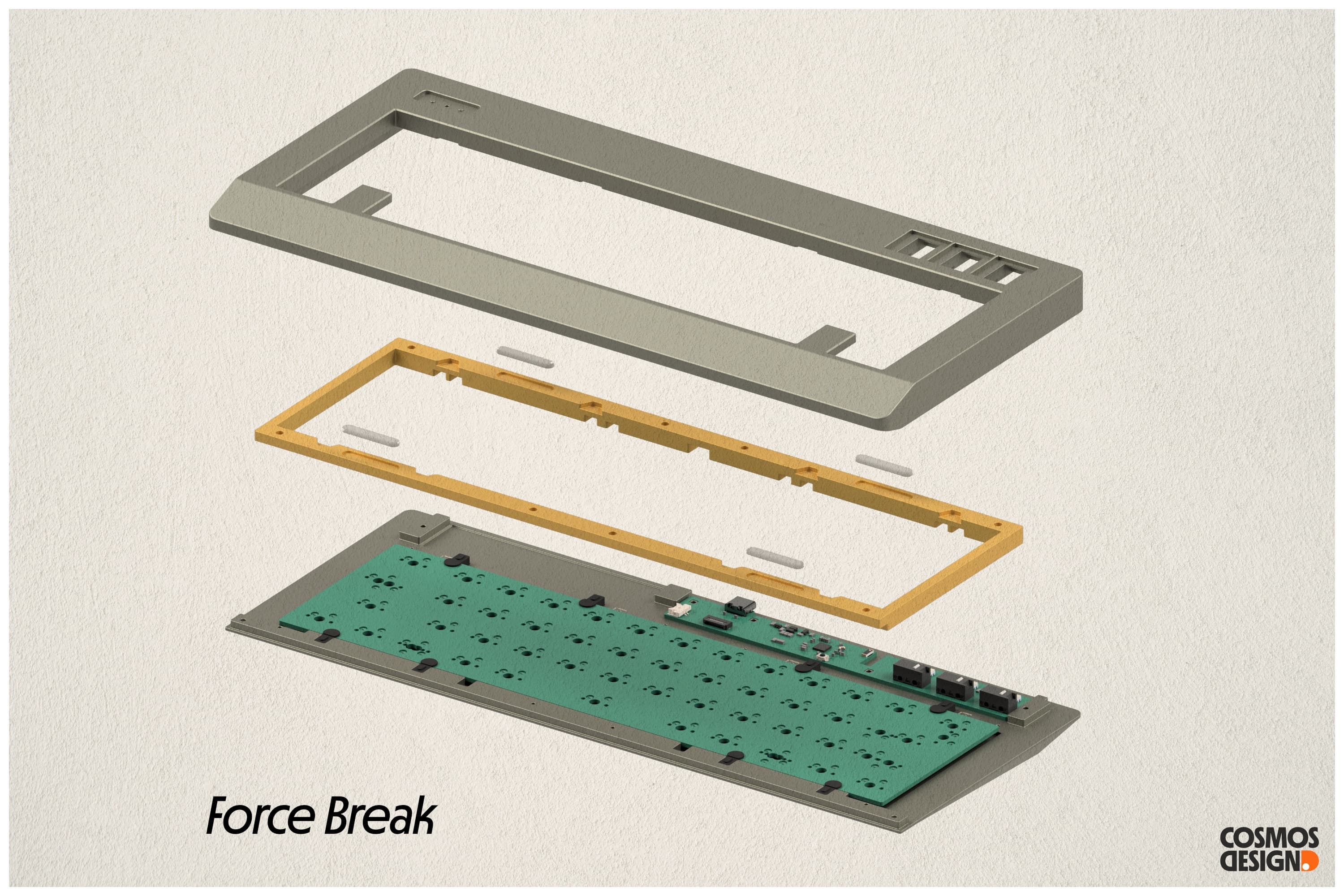 OG40 - 40% "Cherry flavoured" wireless keyboard (proto photos updated 11/8) image 28