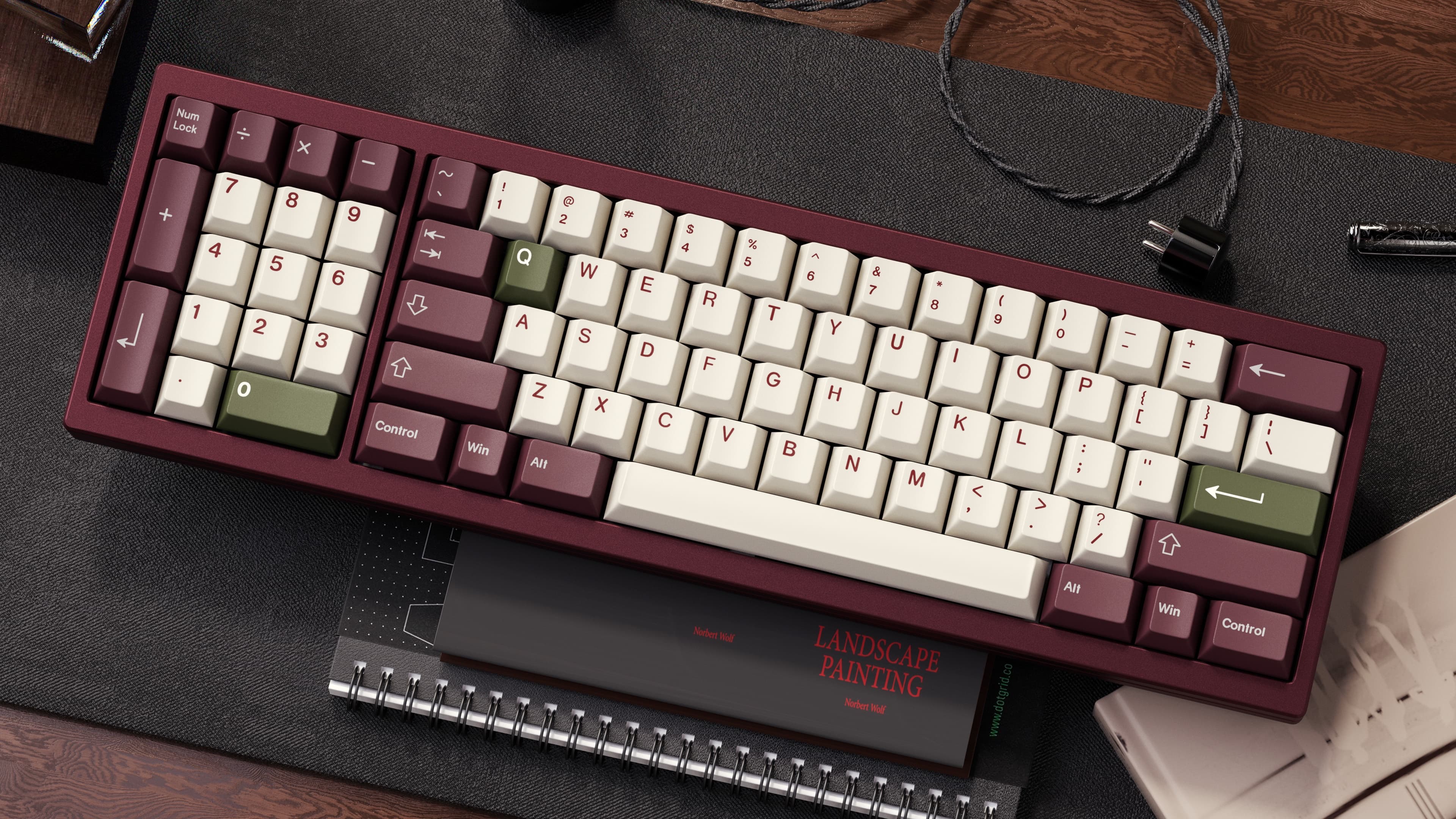 【IC】Flip 6P,60%+Pad,Normal/Southpaw/HHKB/WKL multiple layouts in a keyboard image 2