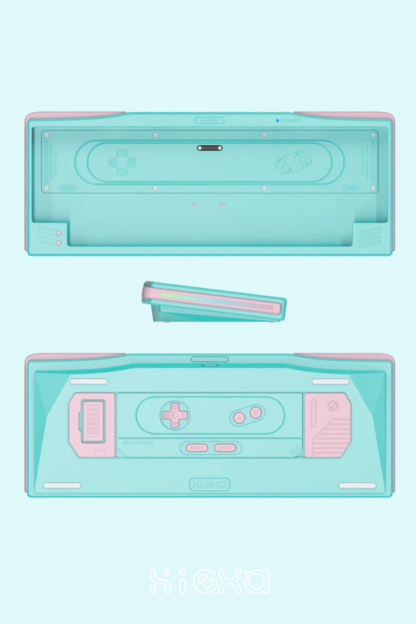 Hiexa G Series-G60 New Mounting, One Button Quick Disassembly Keyboard image 8