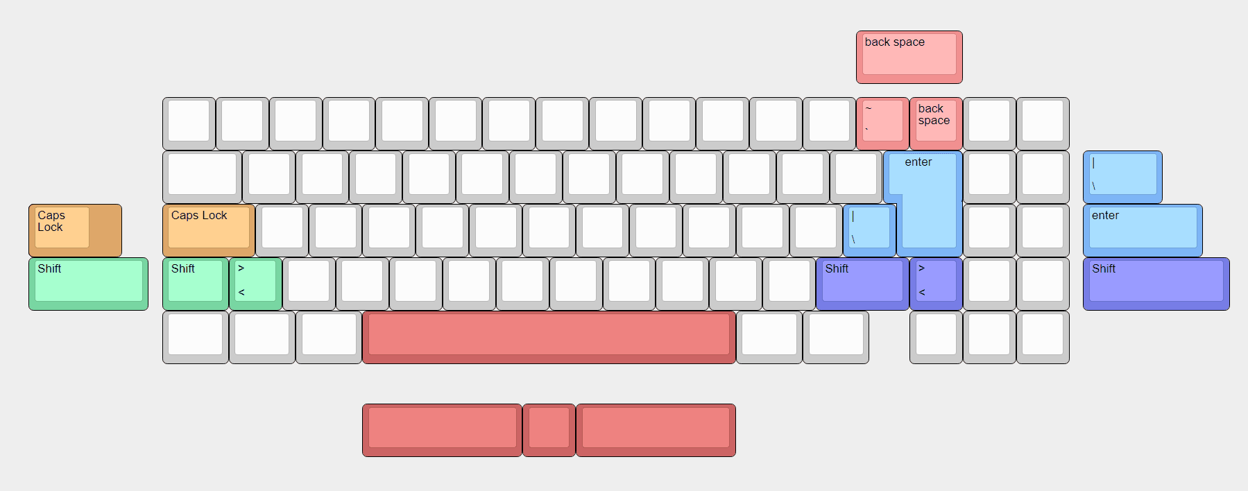 [GB completed] W70 | A keyboard with car tail light image 44