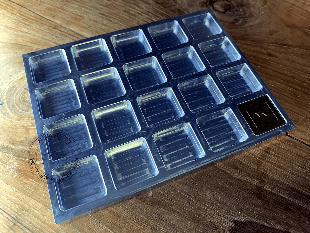 [Pre-Order] Krypton Alpha T19A Artisan Tray. Aluminium & Cerakote™ with Badge image 14