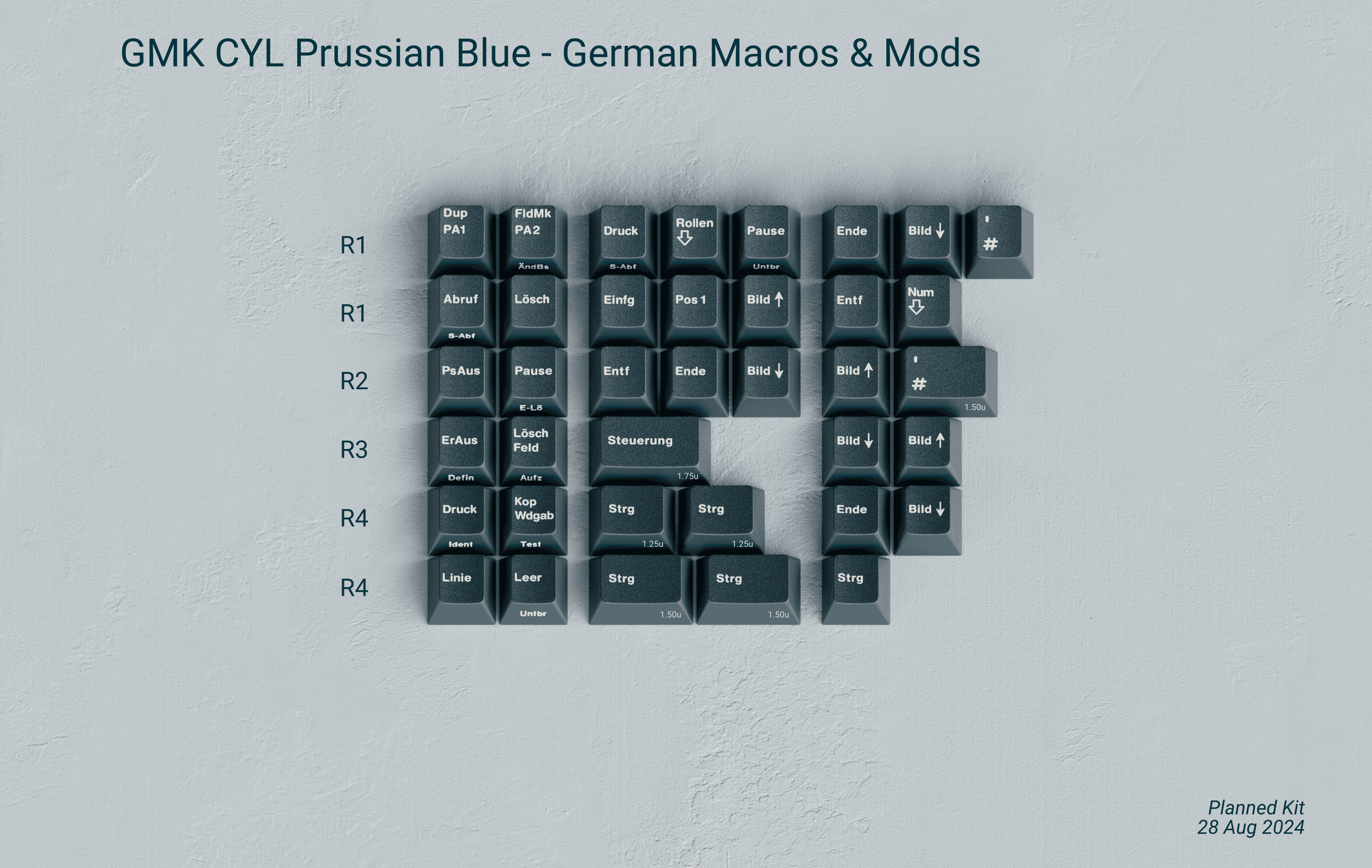 GMK CYL Prussian Blue - 2024 Relaunch! image 4