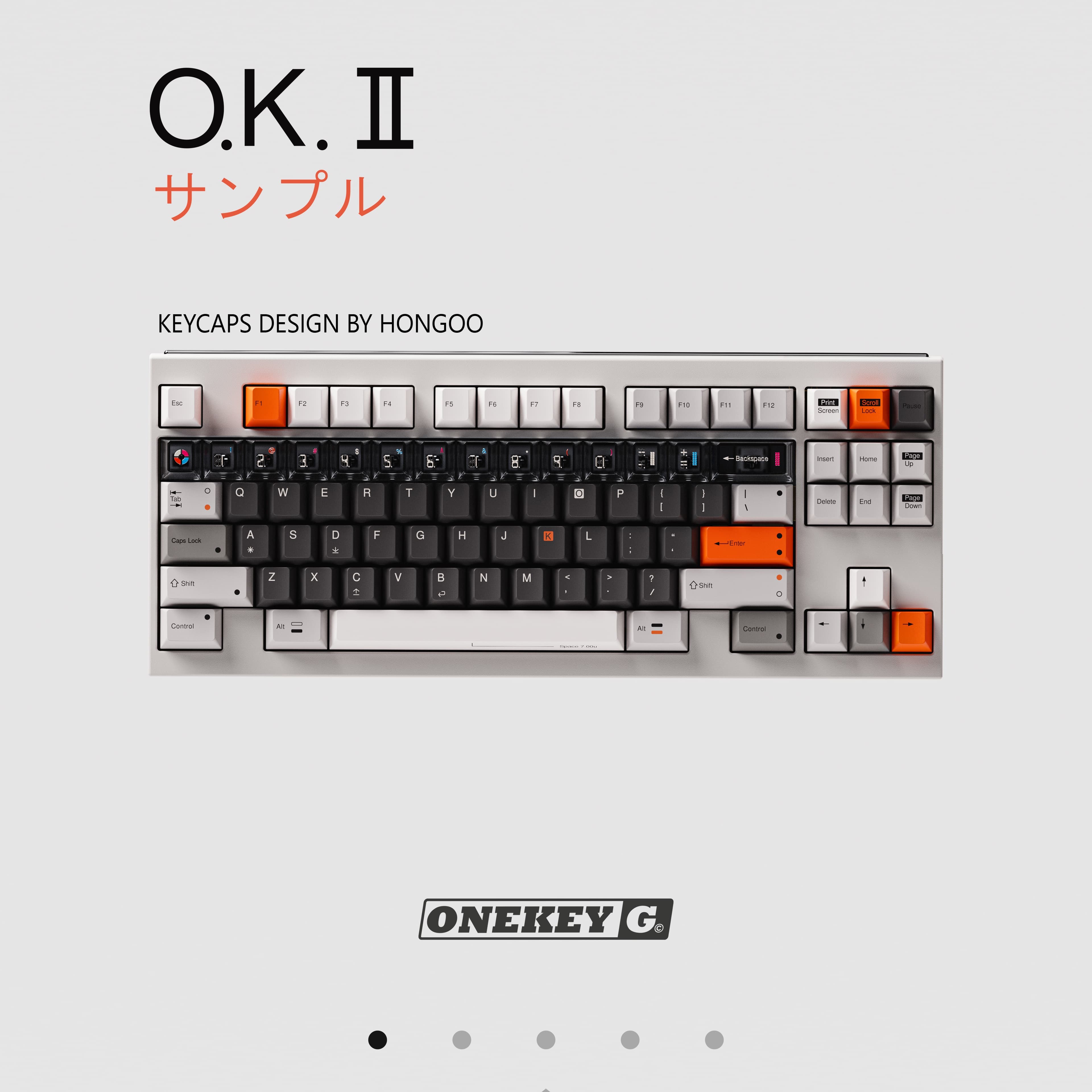 PBT O.K. Ⅱ Keycap series image 3