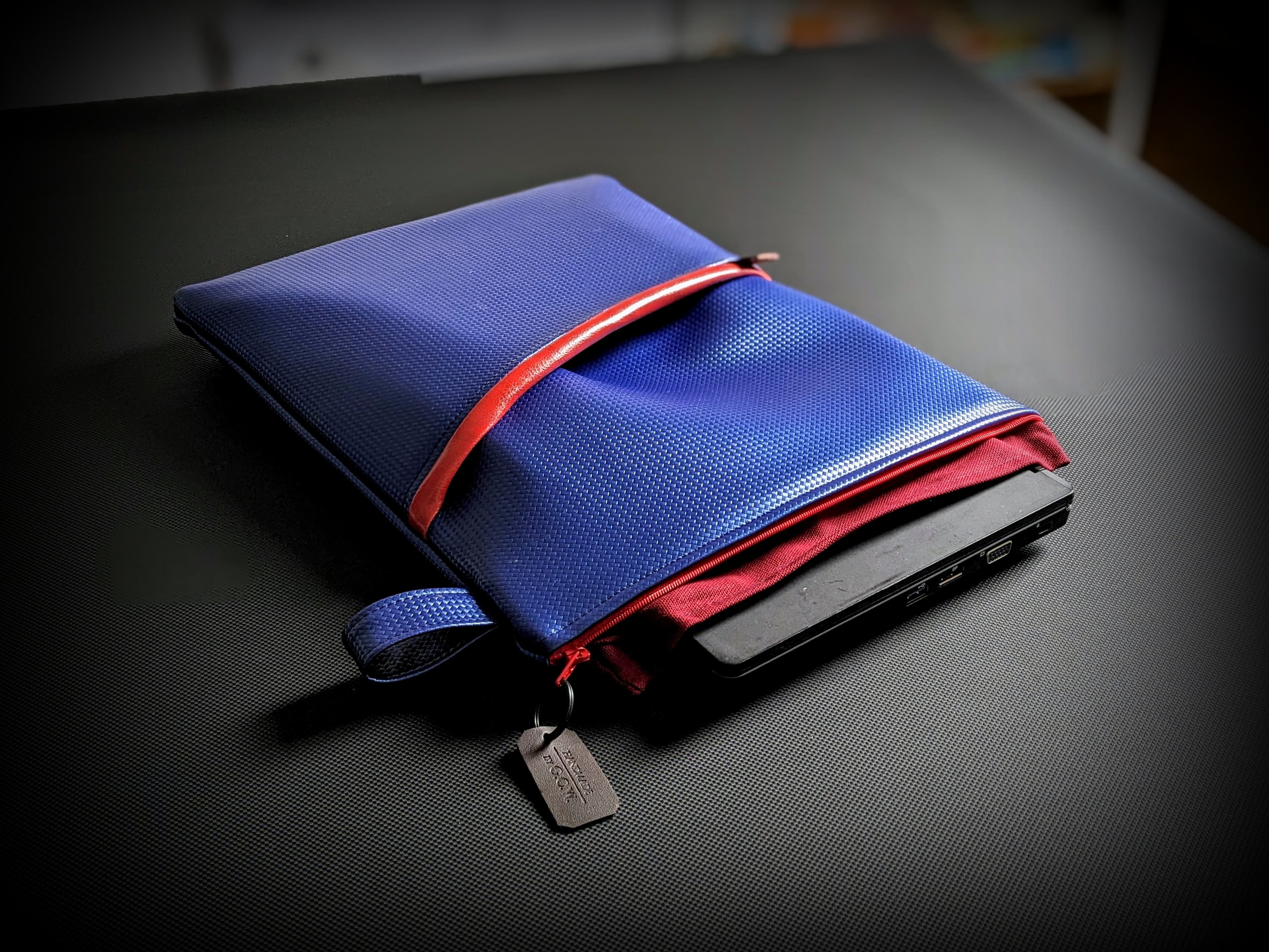 Handmade Premium Keyboard Bags - Carbon Blue image 5