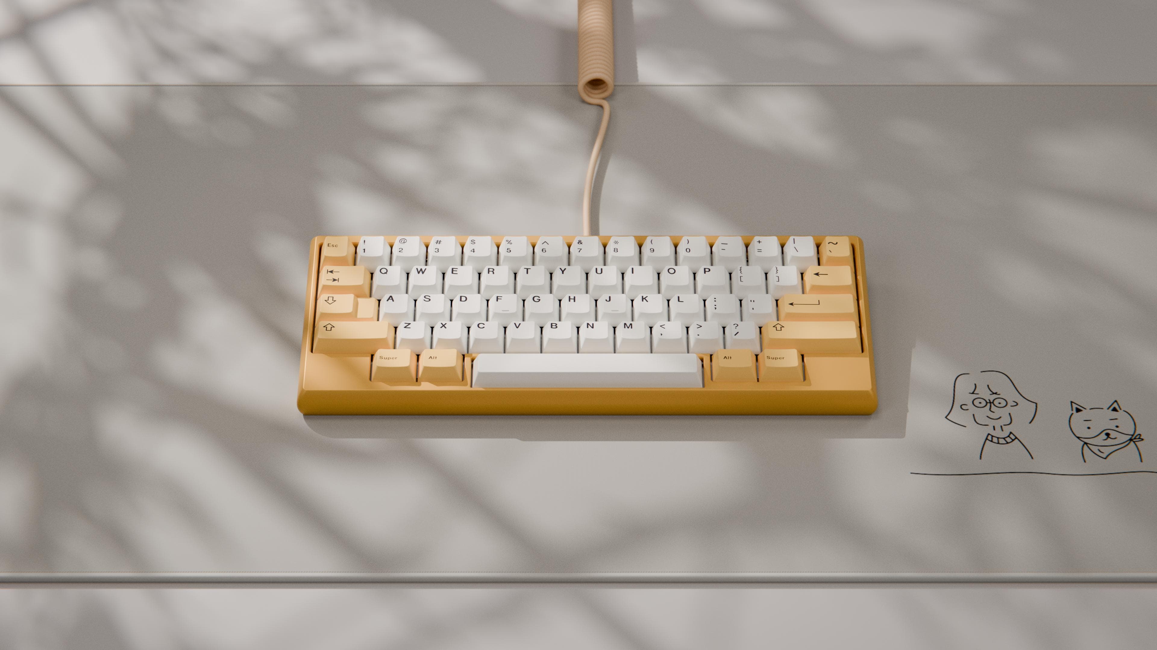 TORO60 - CWKL/HHKB 60% with Exploded Spacebar (GB IS LIVE) image 8