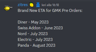 GMK Swiss Addon Kit | GB from August 1st - August 31st image 11