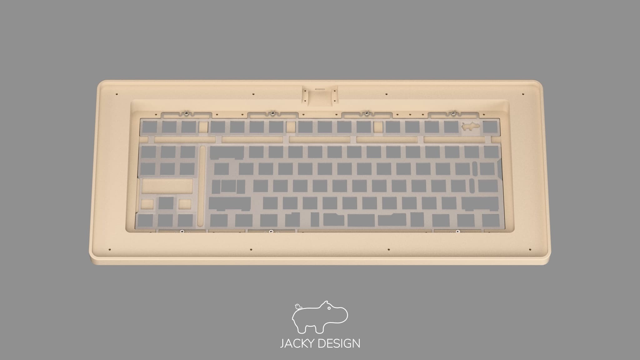 Hippo - Dual mount tkl custom keyboard (GB END) image 8