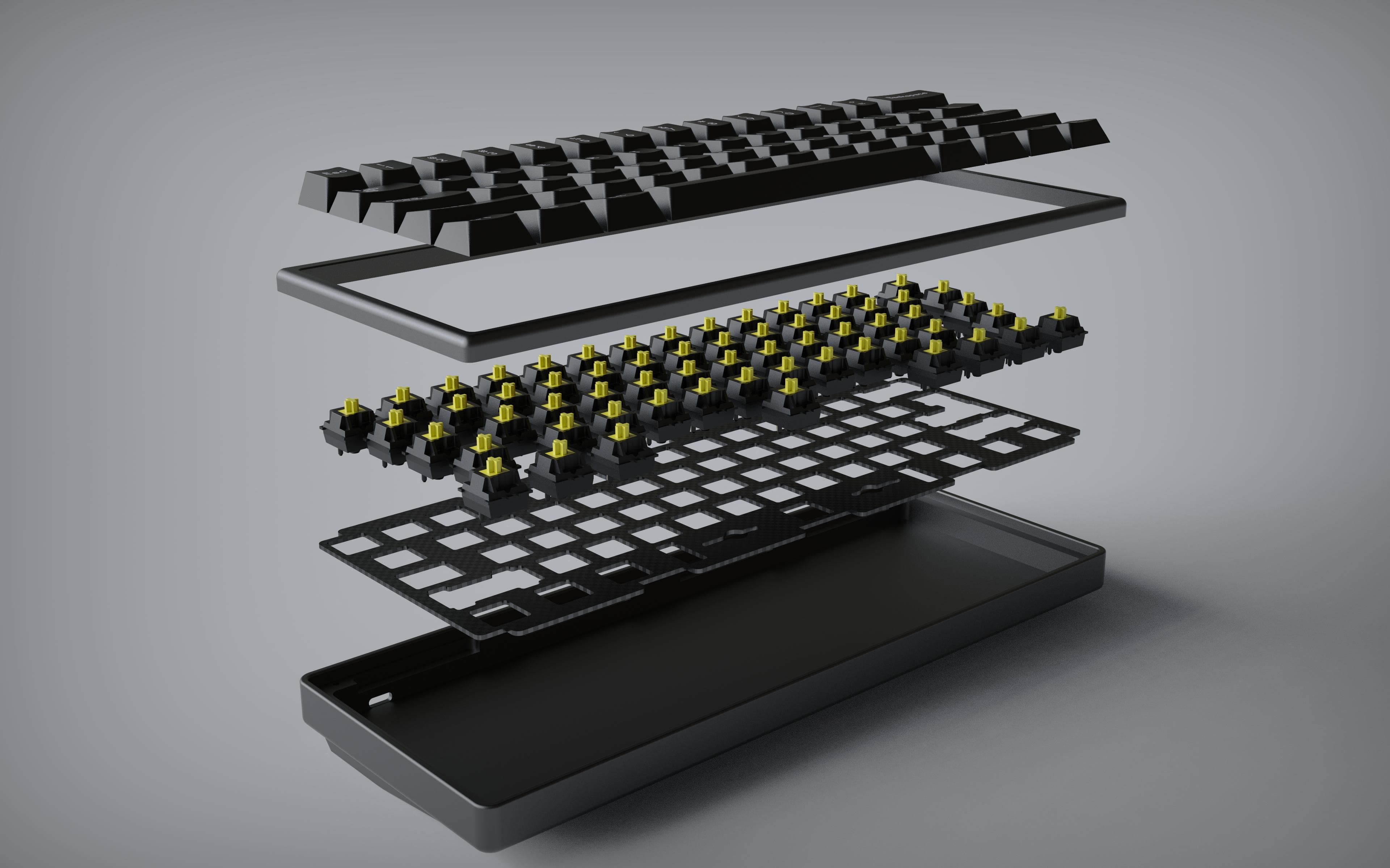 Vast60- 60% gasket keyboard （GB closed） image 2