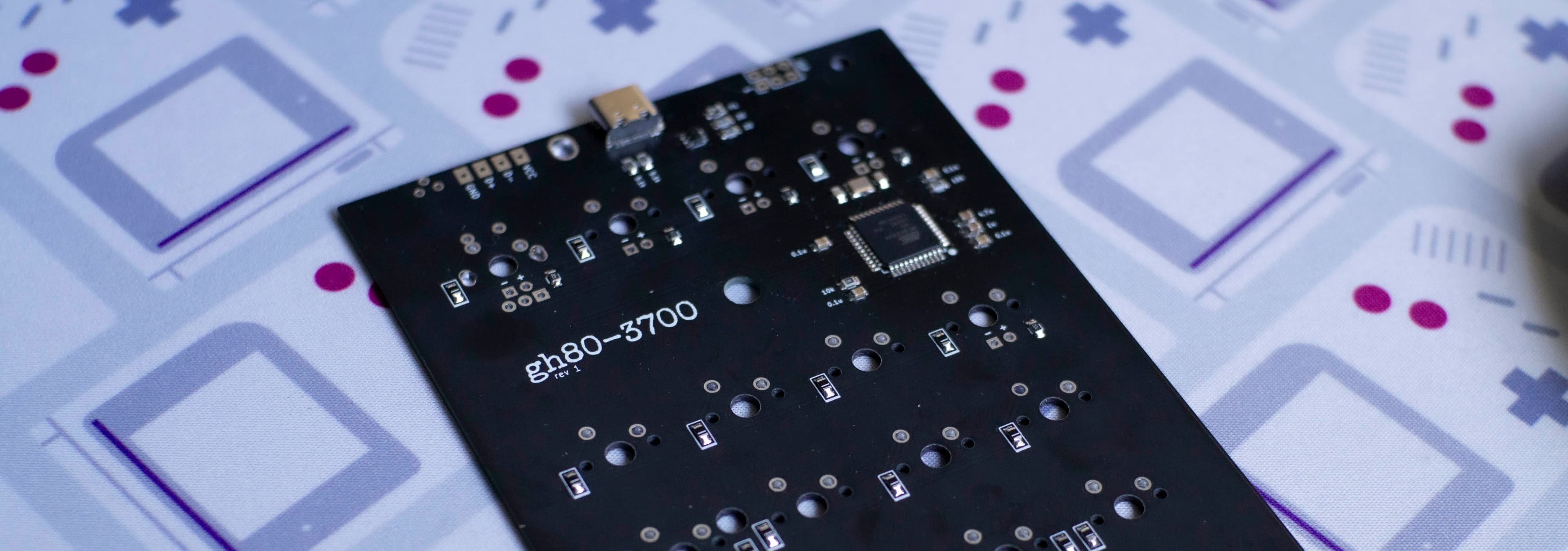 GH80-3700 cherry numpad PCB (shipping)