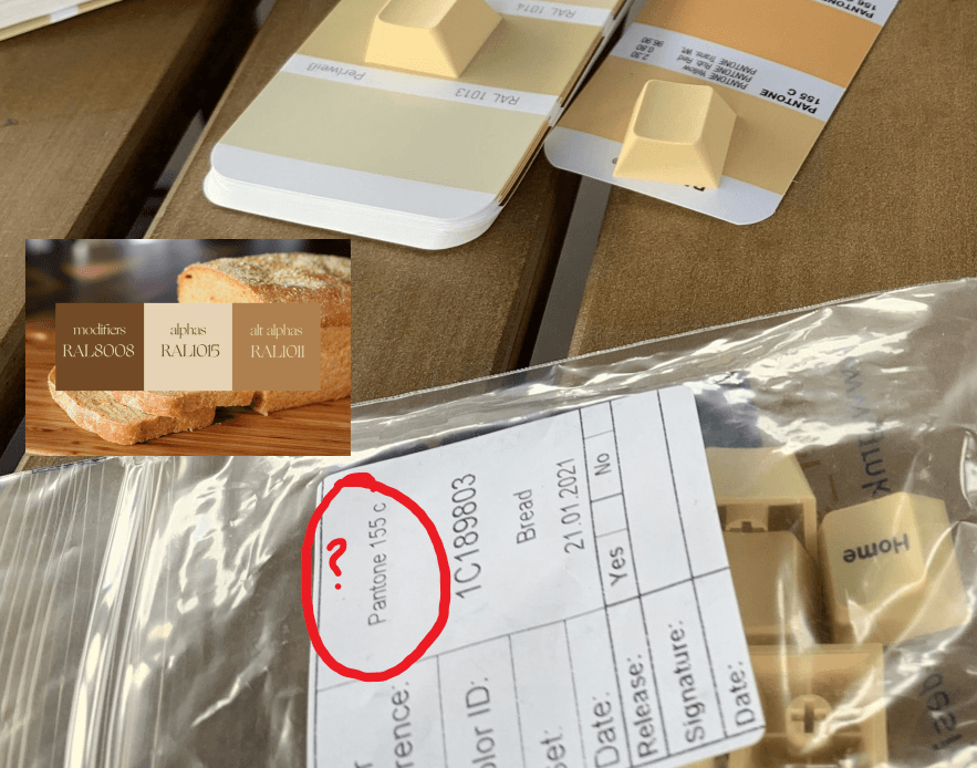 GMK Bread - We got that Bread! Update - R2 Colour Samples and Banderole image 36