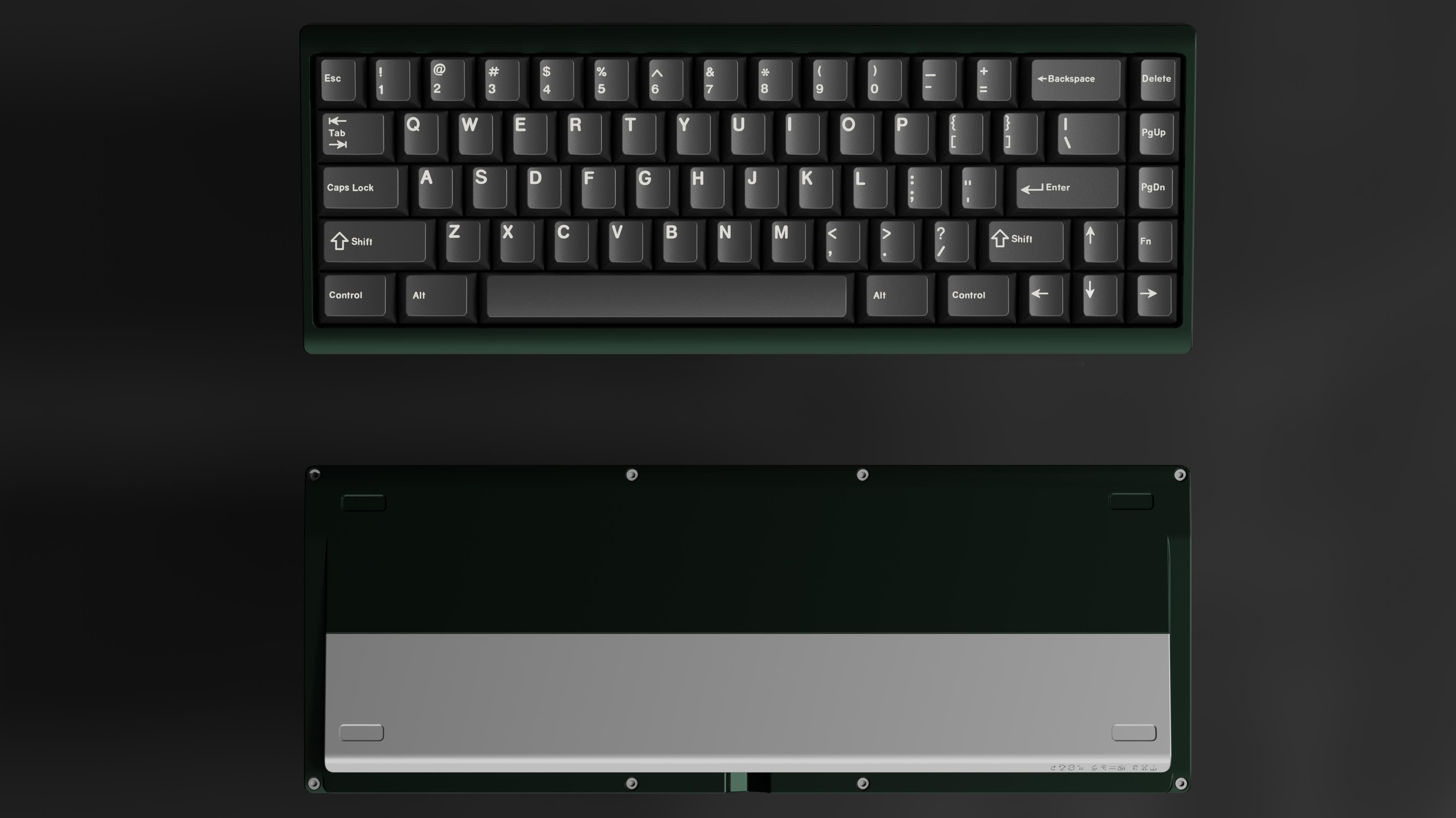 The Wolf King - Plateless 65% with 6U Bottom Support image 17