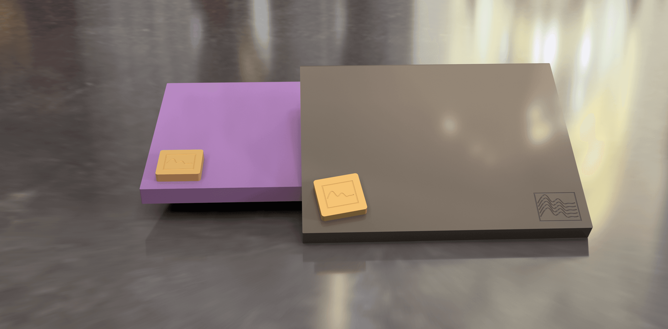 [Pre-Order] Krypton Alpha T19A Artisan Tray. Aluminium & Cerakote™ with Badge image 4