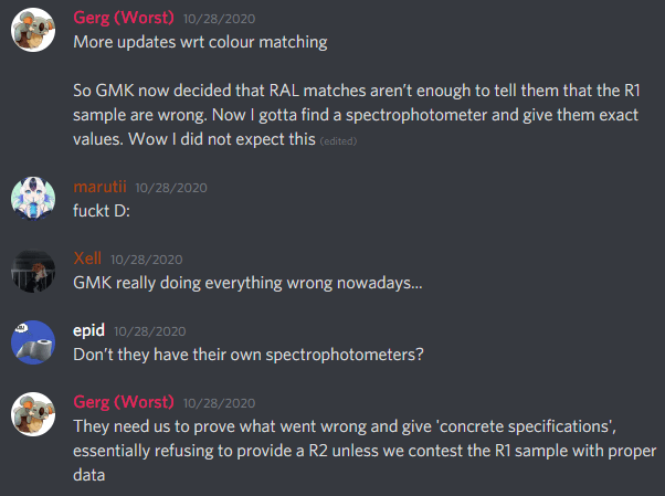 GMK Bread - We got that Bread! Update - R2 Colour Samples and Banderole image 33