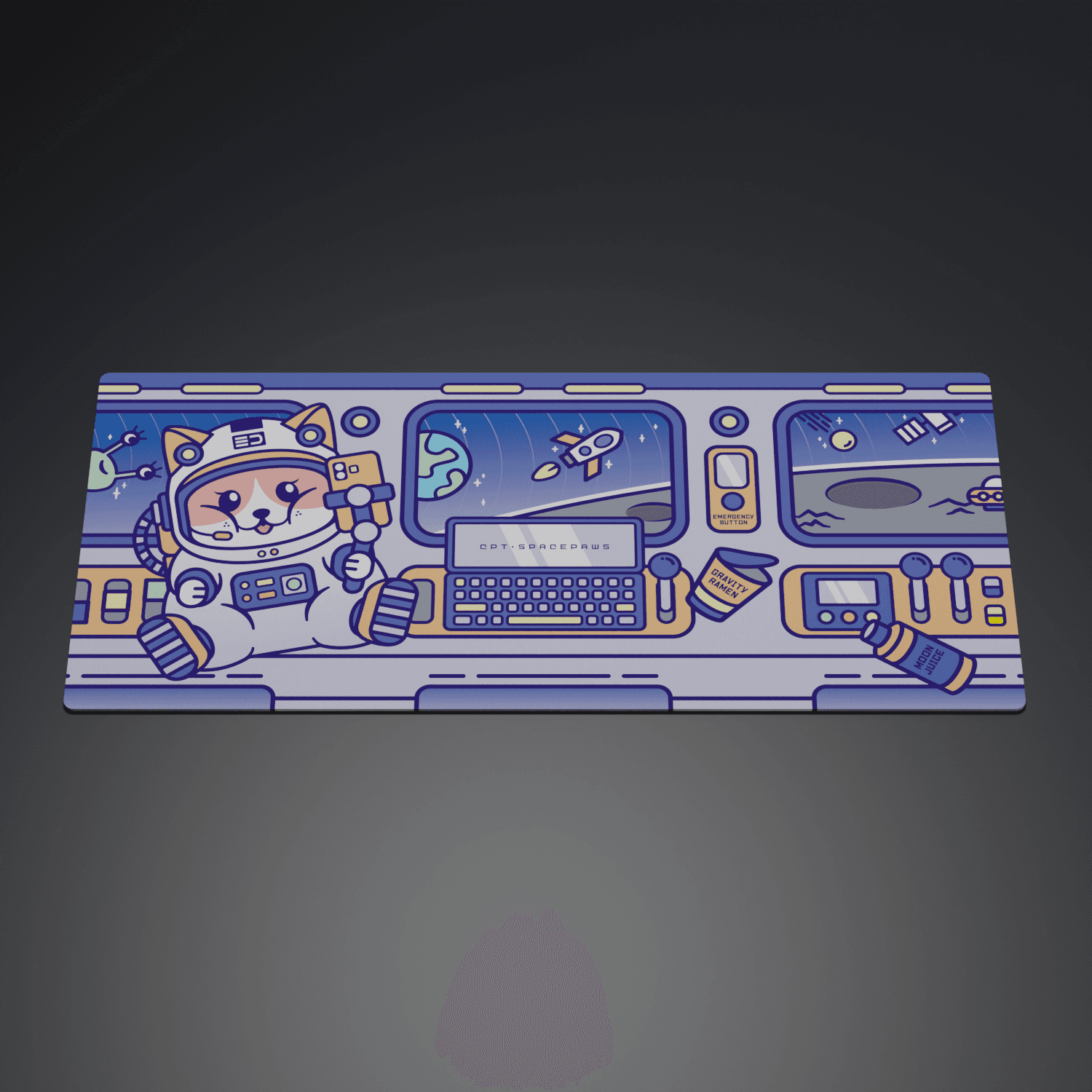 SpacePaws Deskmat | 10 Sep - 10 Oct