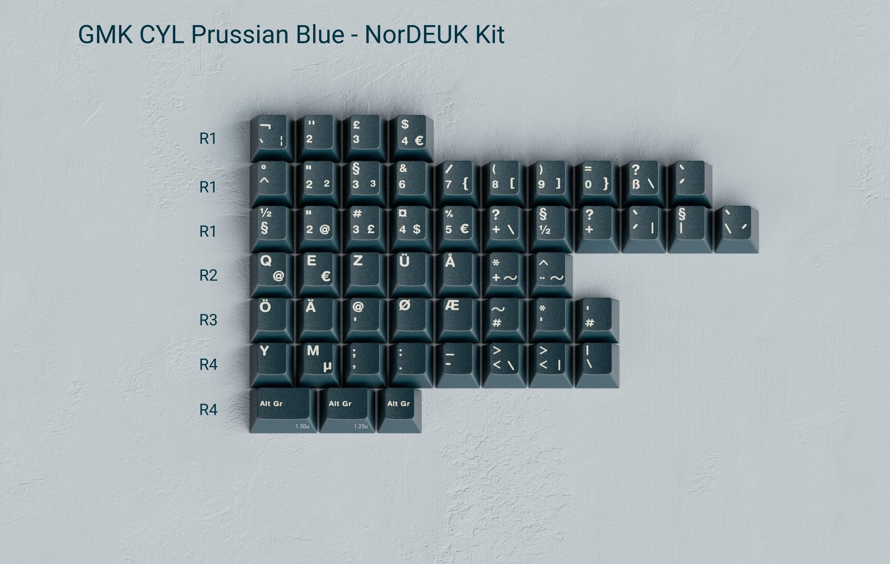 GMK CYL Prussian Blue | Preorder Mar 21 - Apr 20 image 4