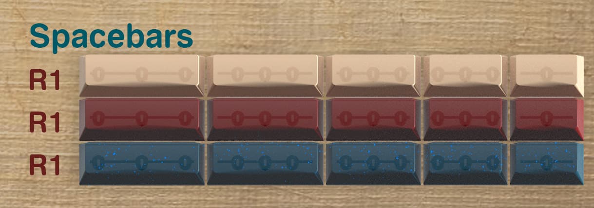 Red Bean Keycaps by Hifi Fox image 11