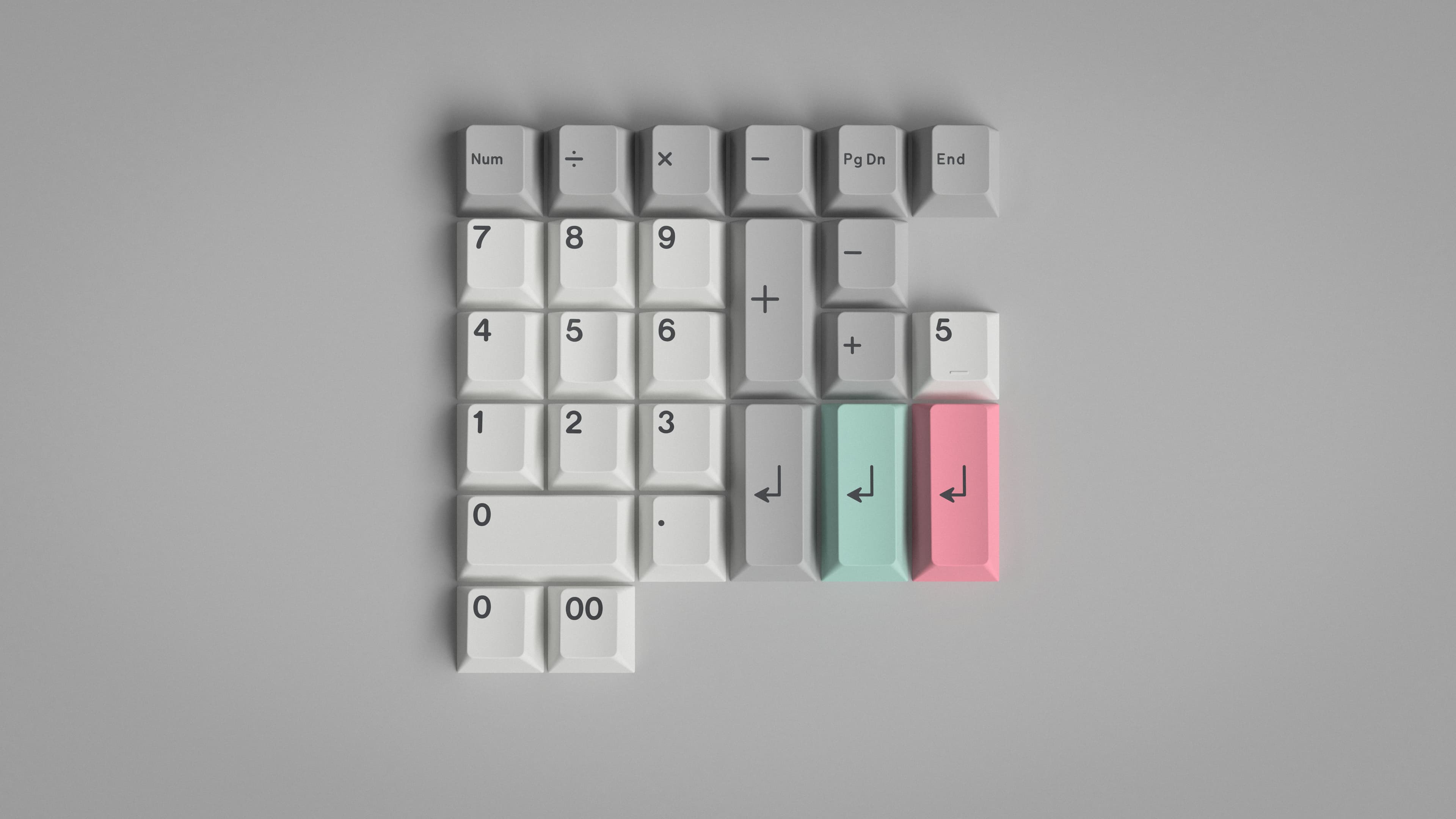 GMK Modern Dolch Light image 5