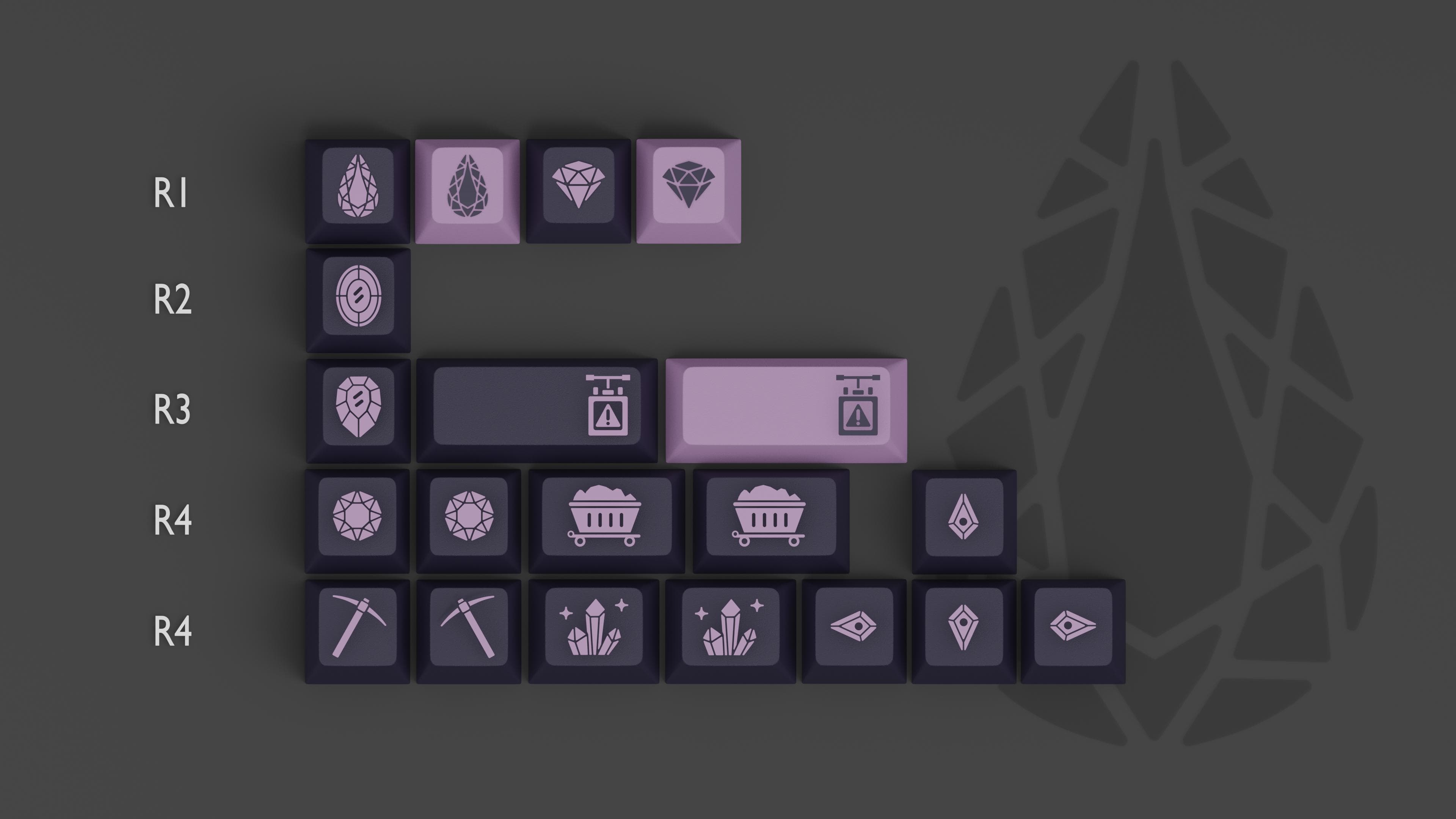 GMK Amethyst - GB Closed - Color sample approved image 8