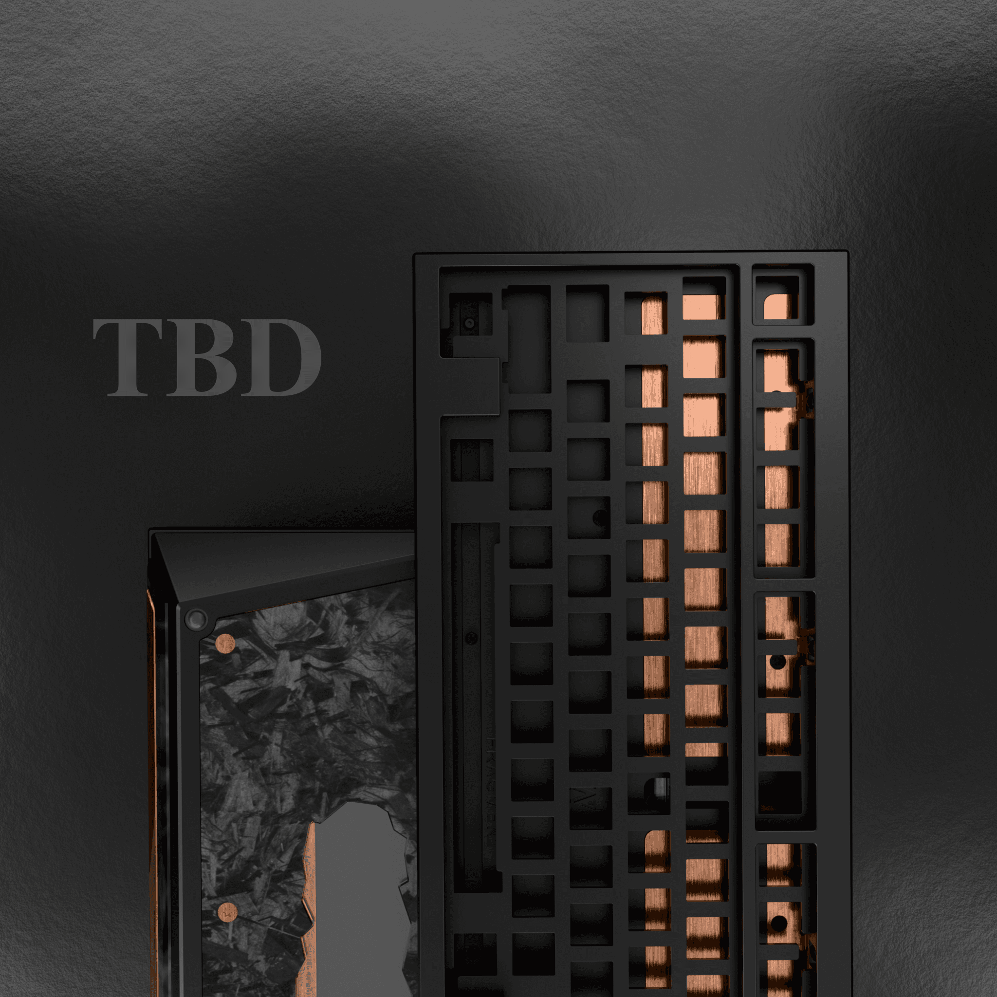 FRΛGMENT TKL - Artisan Resin Accents, 7000+ Configurations image 11