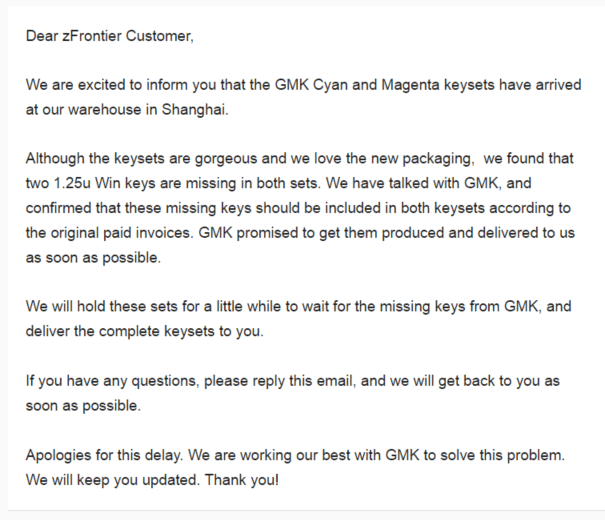 【GB】GMK Cyan and GMK Magenta （GH orders all have been shipped. 2017-3-21） image 15