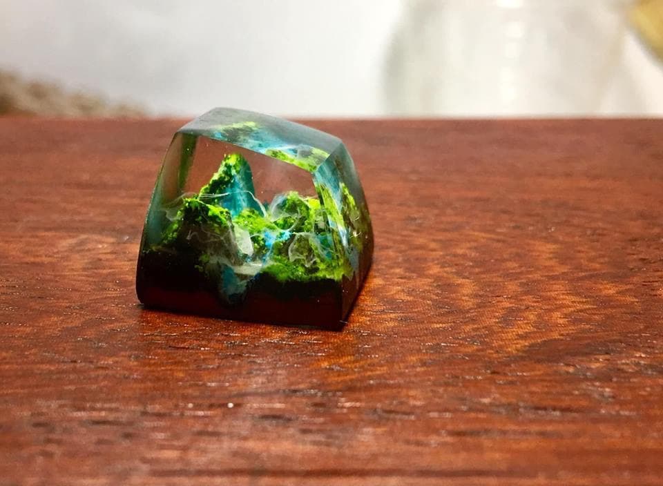 Keycap Artisan - Snow Valley and Mysterios forest image 2