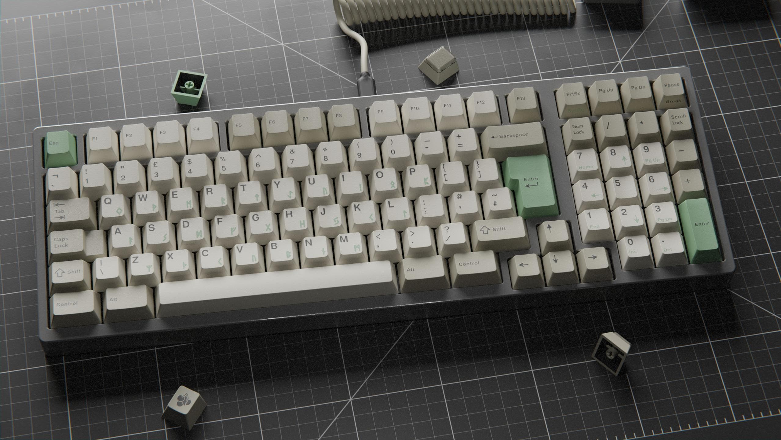 GMK Retro Runic image 12
