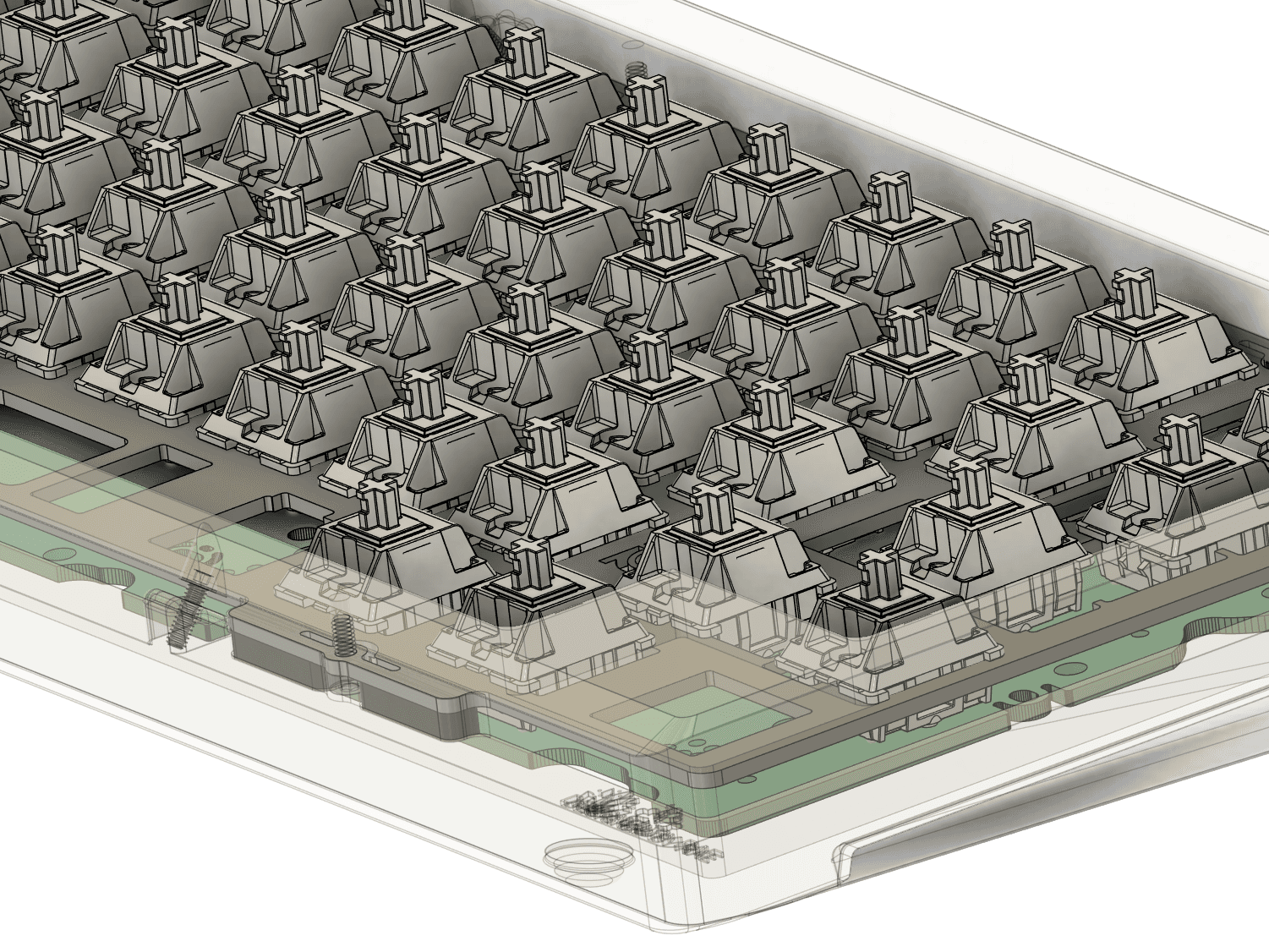 RAE | AURUM - 60% Gasket Integrated Top Mount image 7