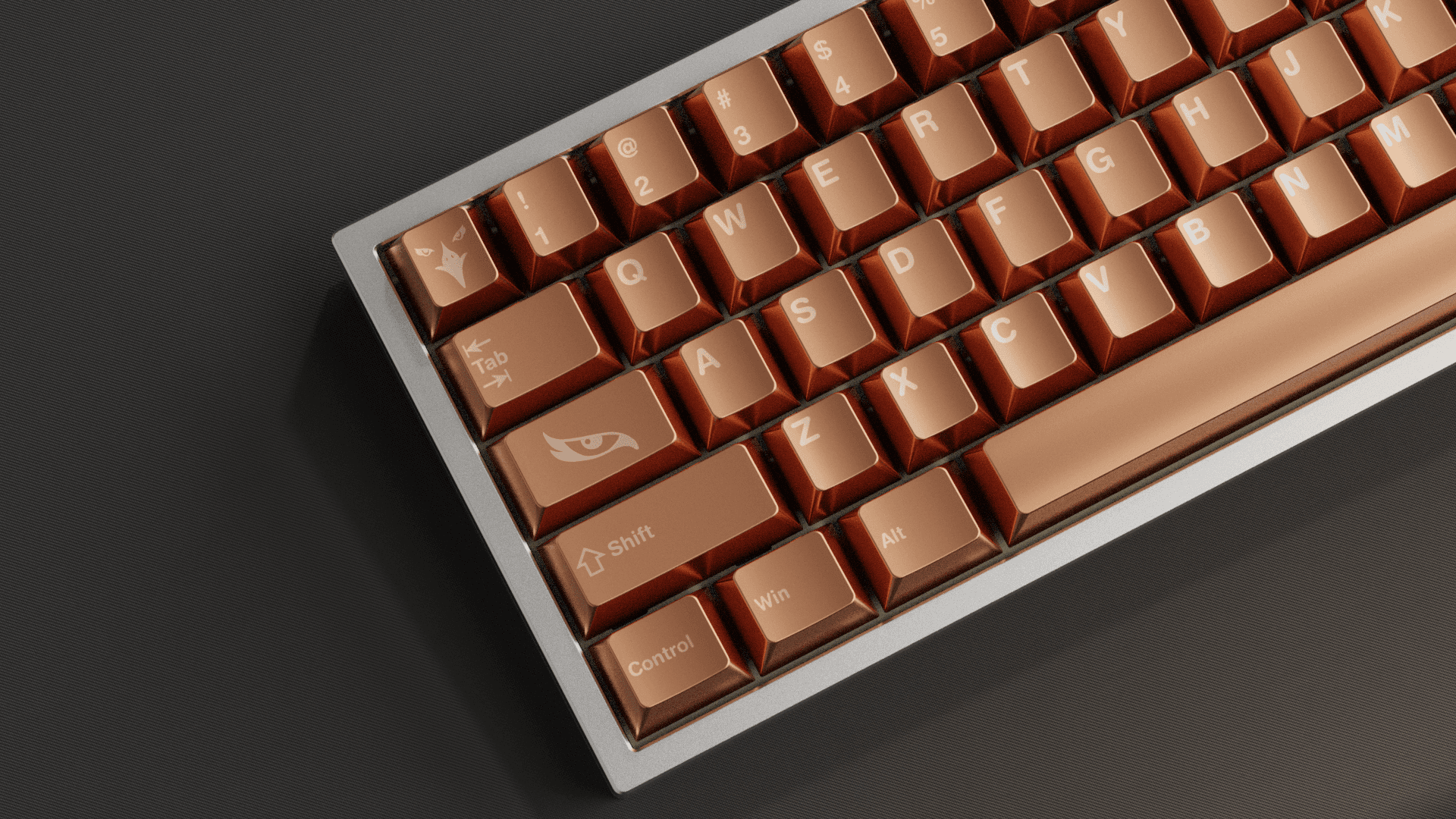 Awekeys Metal Keycaps Set | The Copper Eagle image 8