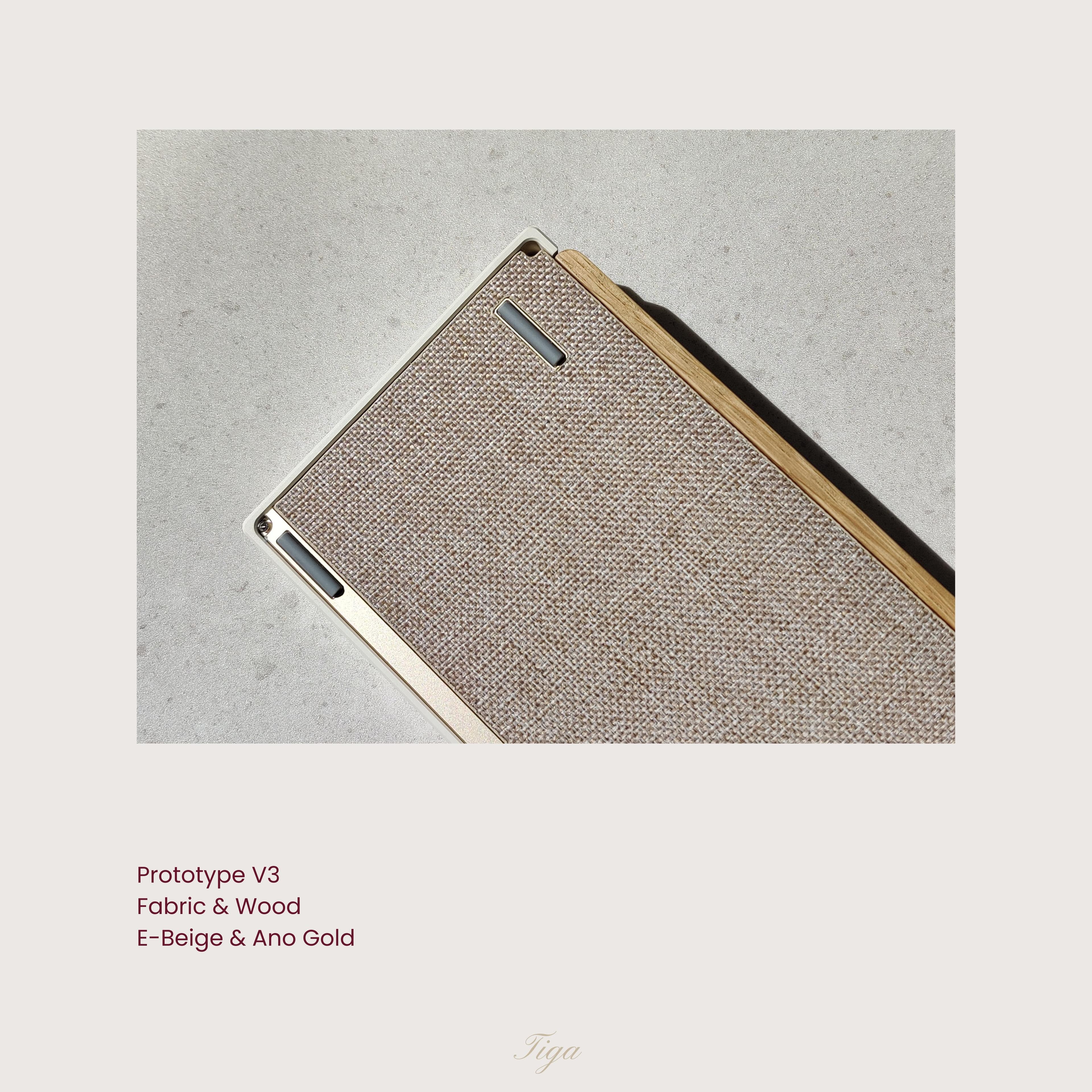 Tiga by Machina ||| Wireless HG board with wood, fabric and more image 6