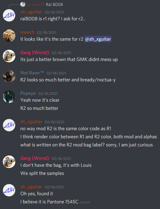 GMK Bread - We got that Bread! Update - R2 Colour Samples and Banderole image 38