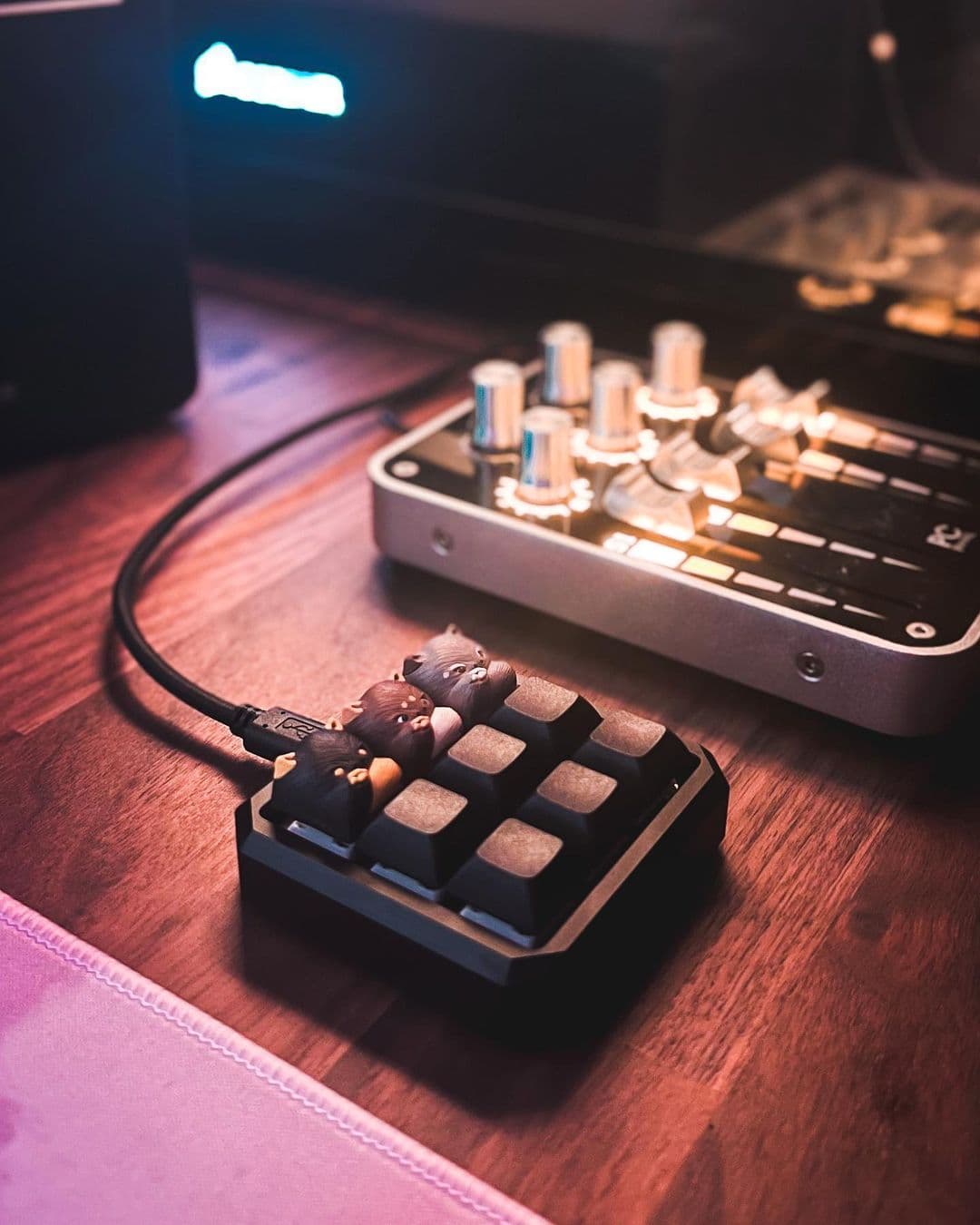 BINEPAD BN009 | 9 KEY MACROPAD | Round 2 | Carbon Fiber Plate image 5