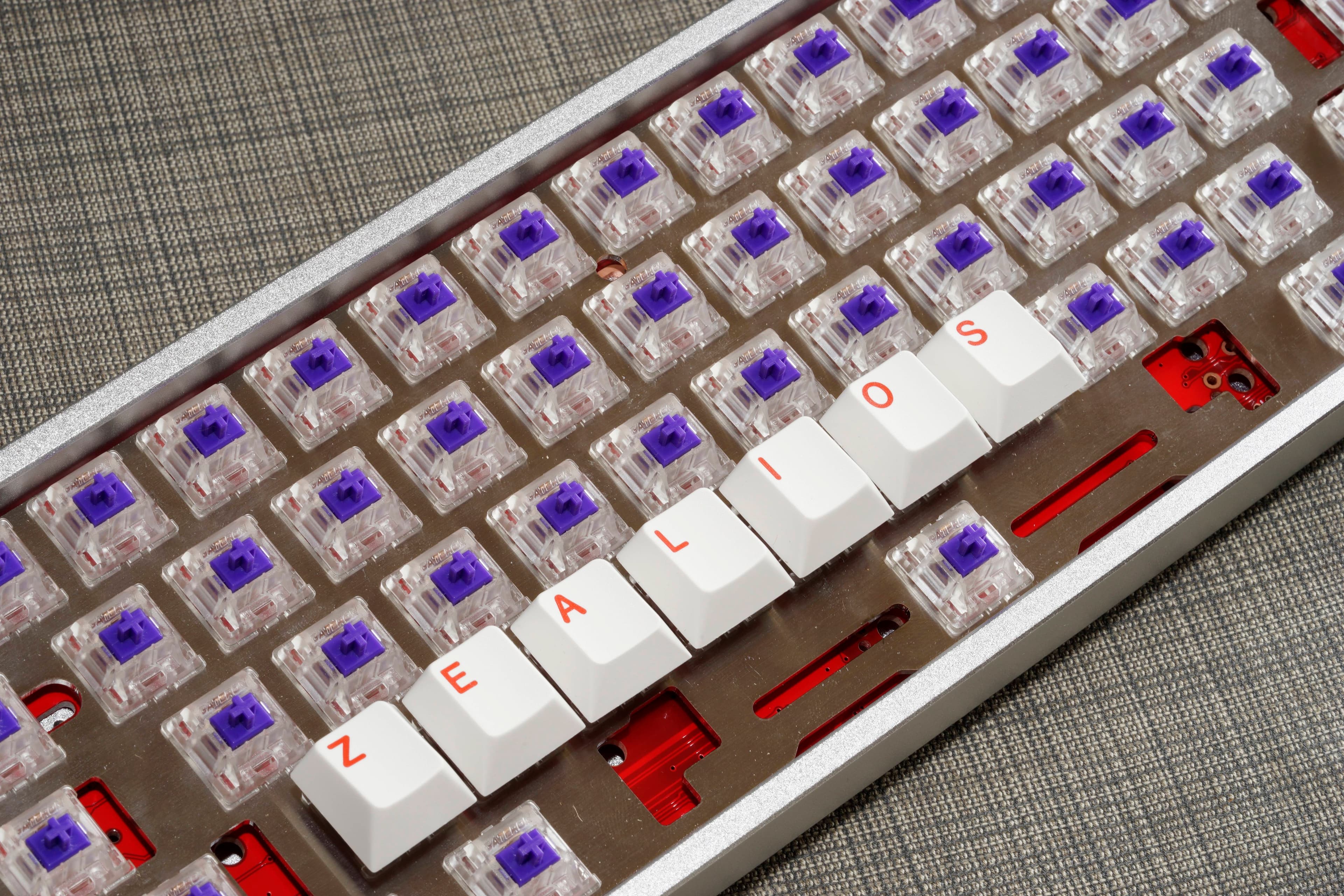 PURPLE/CLEAR ZEALIO SWITCHES (Complete) image 4
