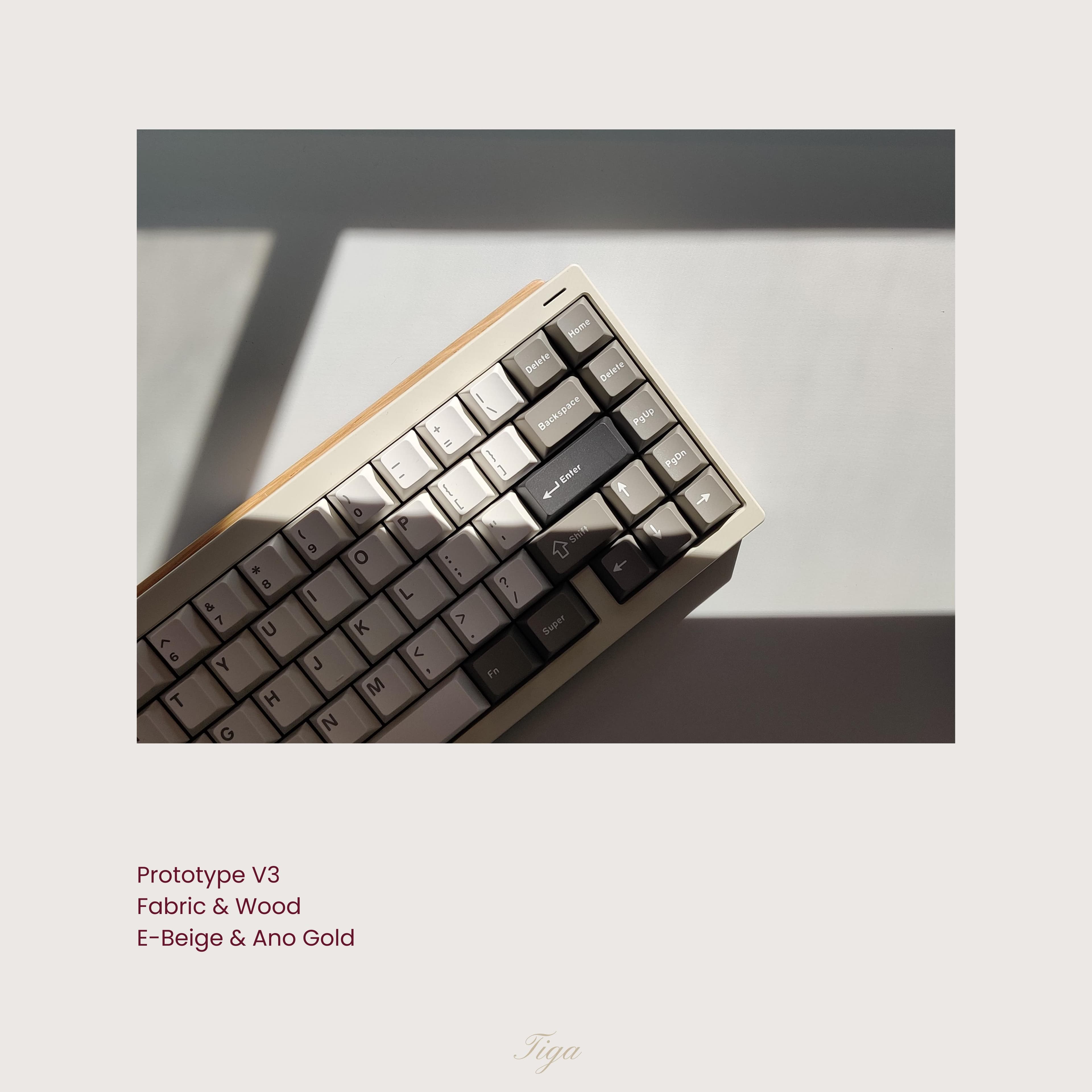 Tiga by Machina ||| Wireless HG board with wood, fabric and more image 3