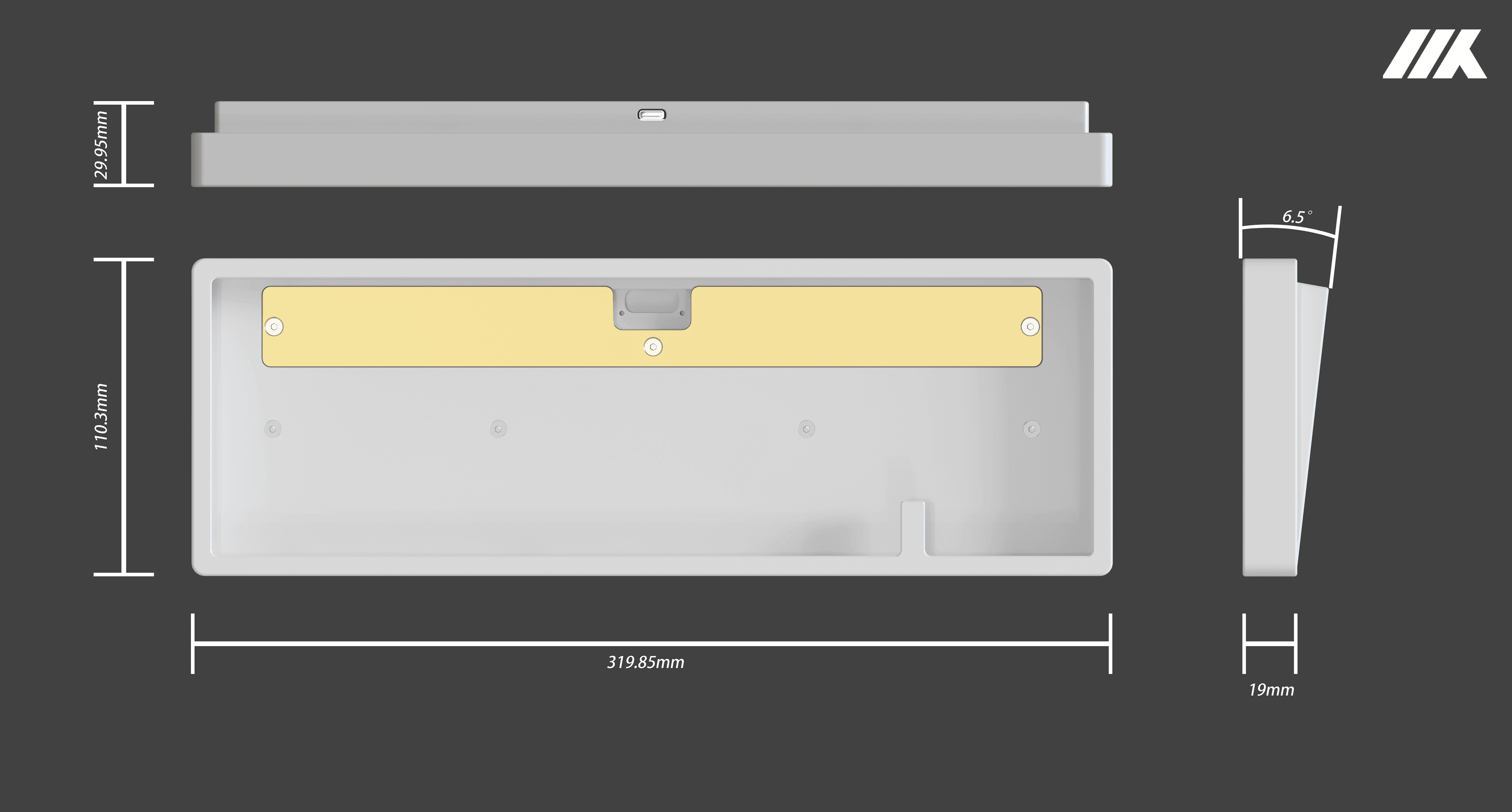 MKC65 PCB Gasket Mount Customize Keyboard - Pre-order is now live! image 9