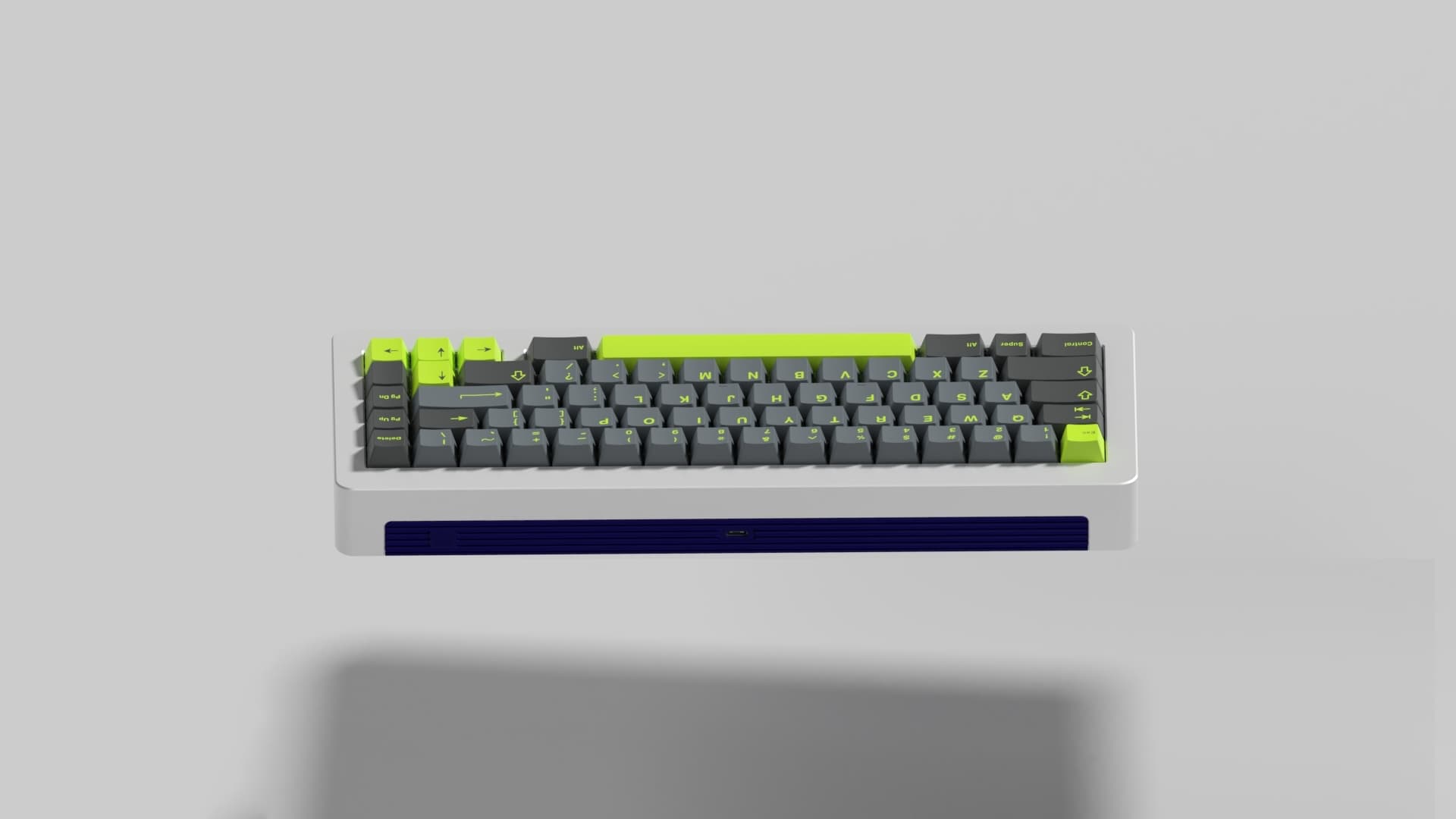 GMK Max Neon - based on all things green and grey image 9