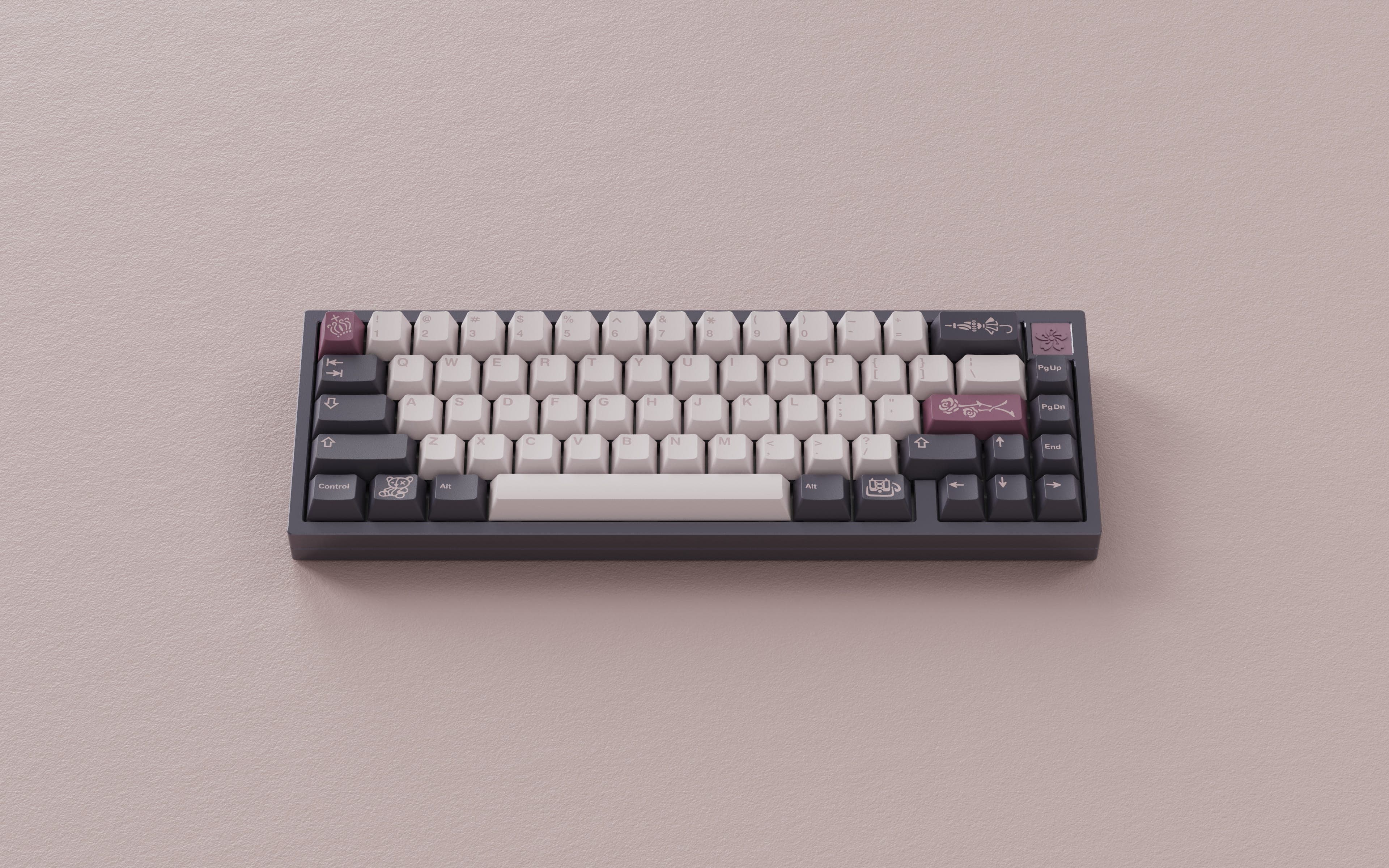 EPBT Doll Doubleshot PBT Keycaps Set ALOHAKB image 10