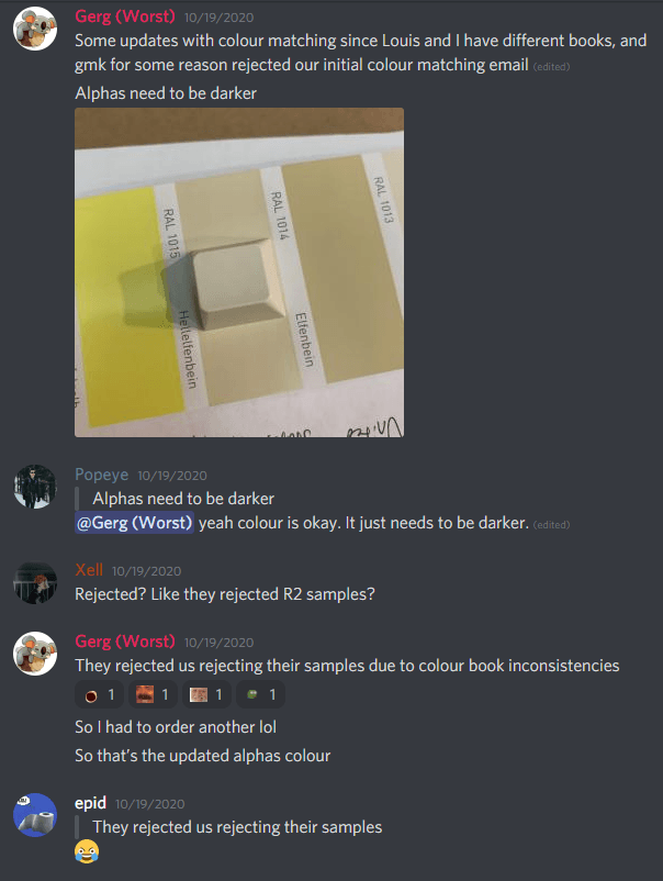 GMK Bread - We got that Bread! Update - R2 Colour Samples and Banderole image 32