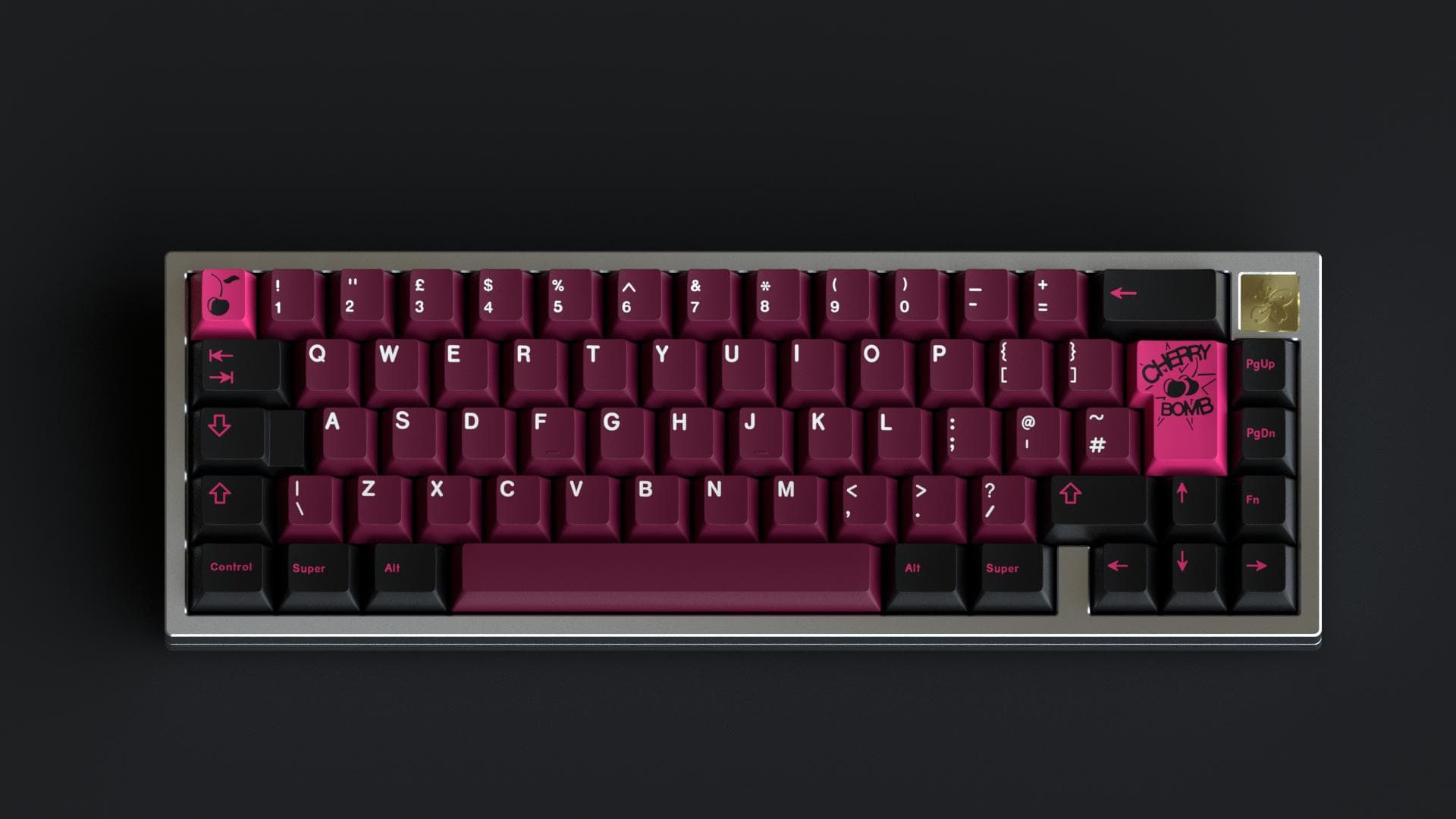 GMK Black Cherry | CN AND SEA VENDOR ADDED!, Deskmat Design Changed image 14
